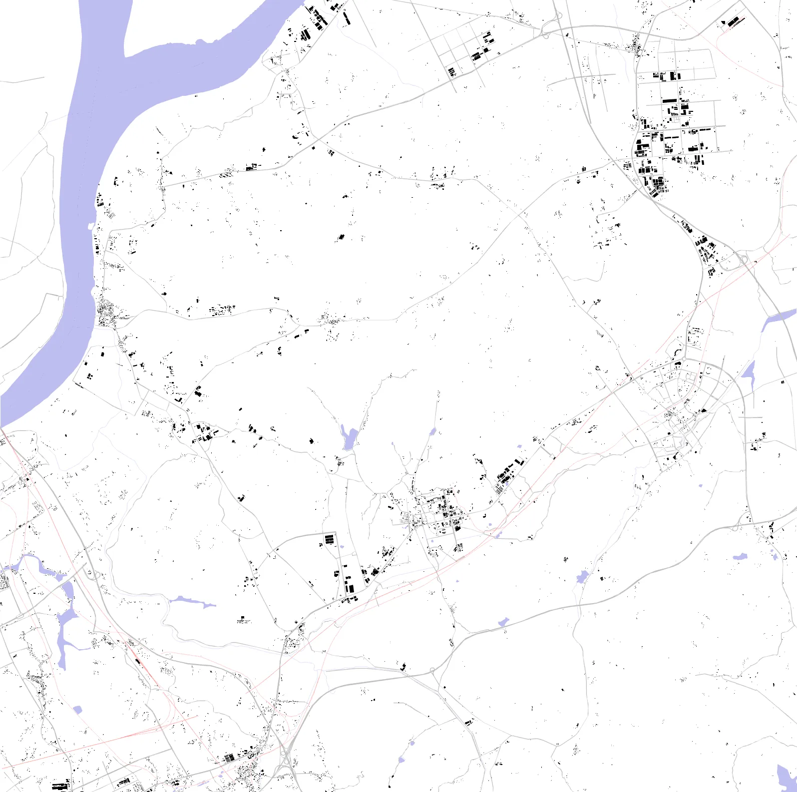 Wuhu figure ground plan
