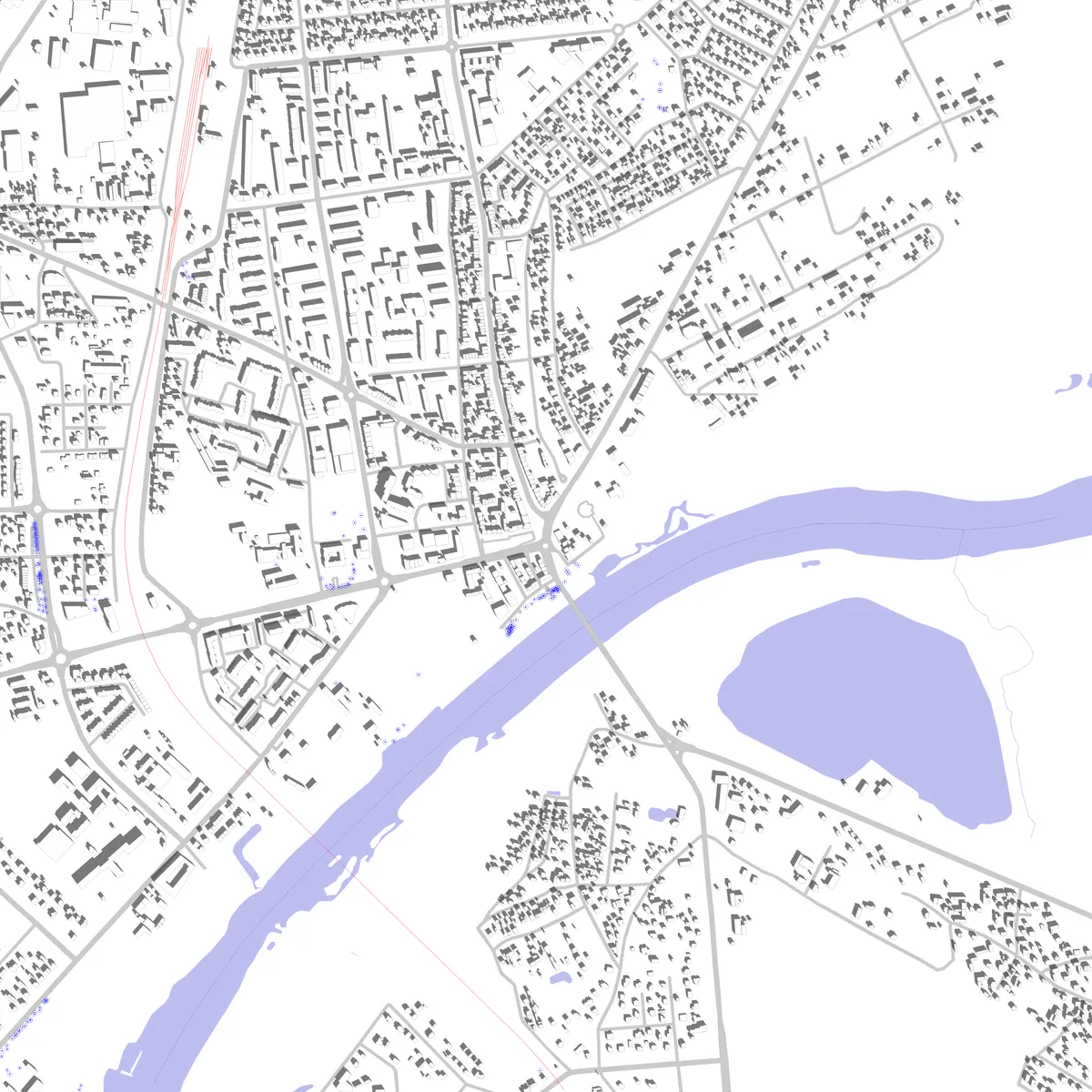 Wyszków site plan (2.5 km)
