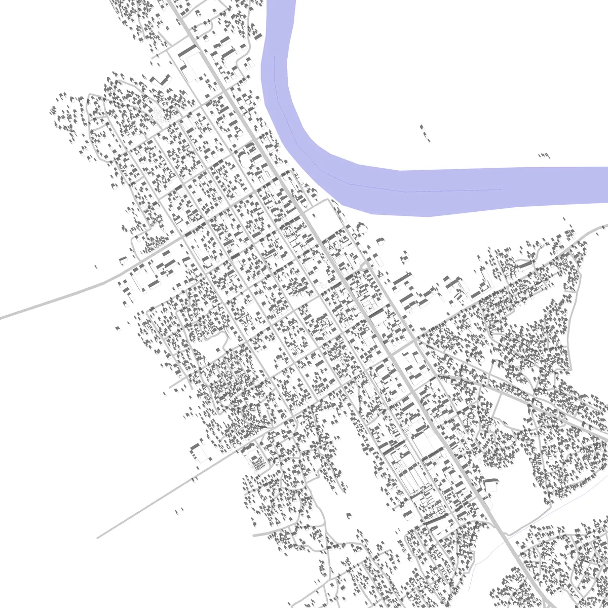Xai-Xai site plan (2.5 km)