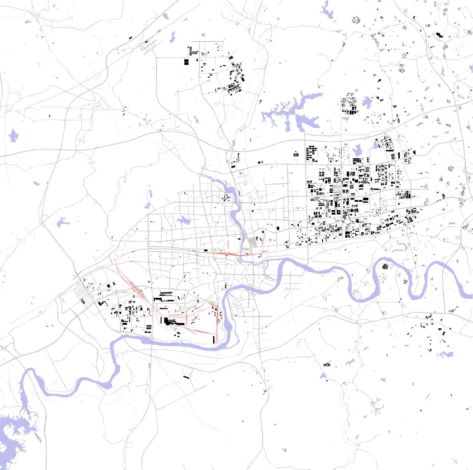 Xinyu figure ground plan