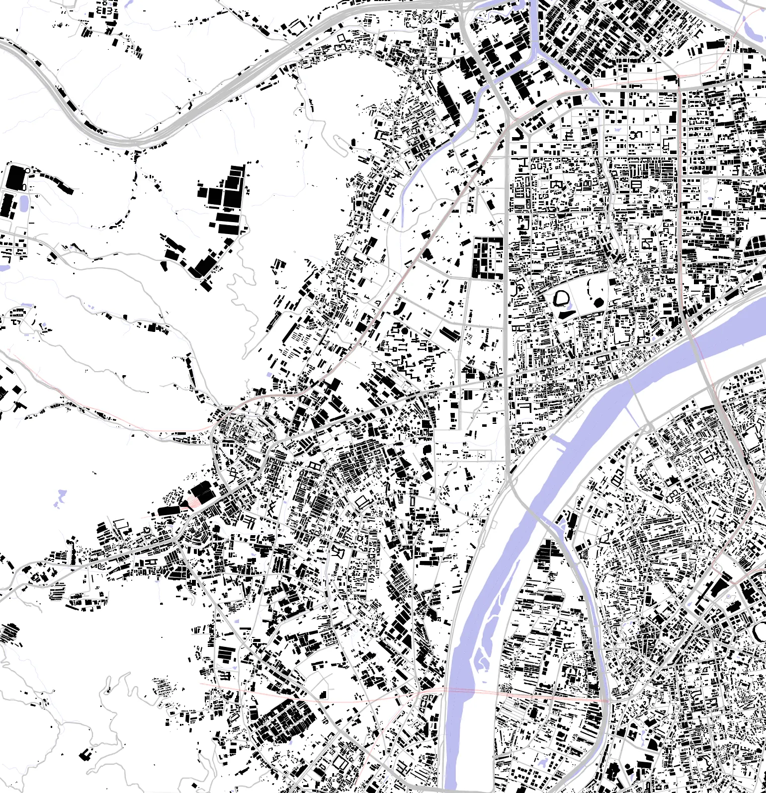 Xinzhuang figure ground plan