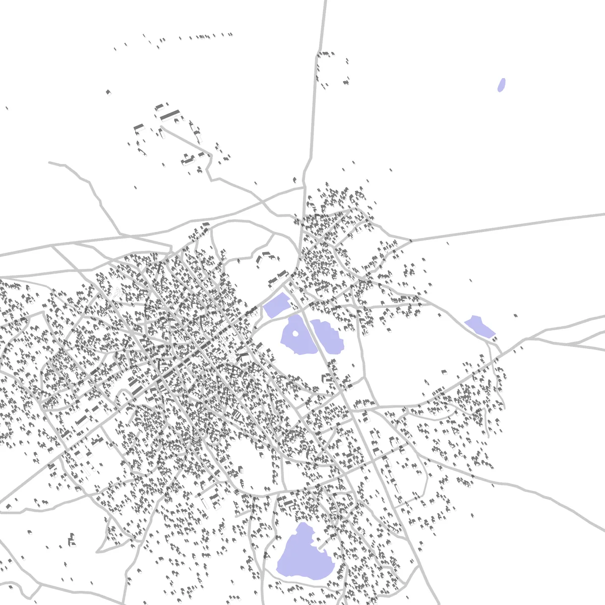 Xuddur site plan (2.5 km)