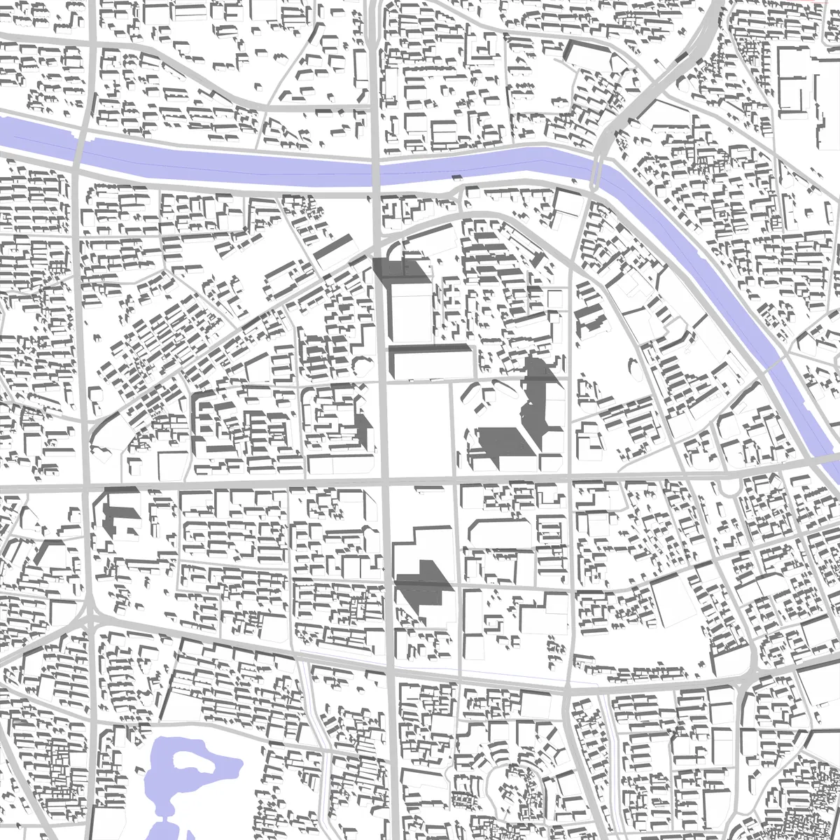 Xuzhou site plan (2.5 km)