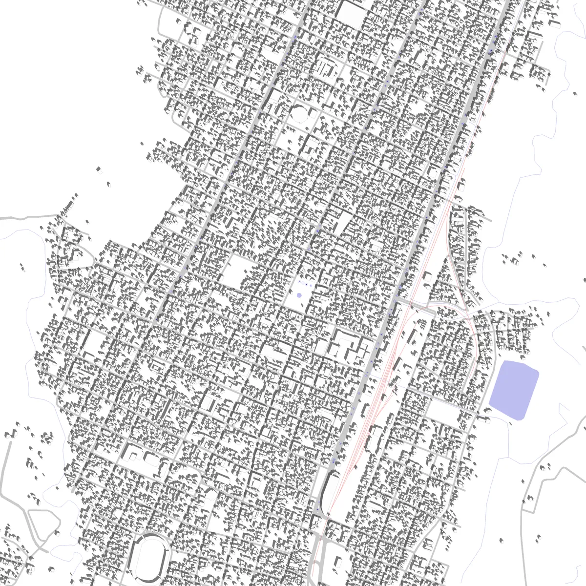 Yacuiba plano de situación (2.5 km)