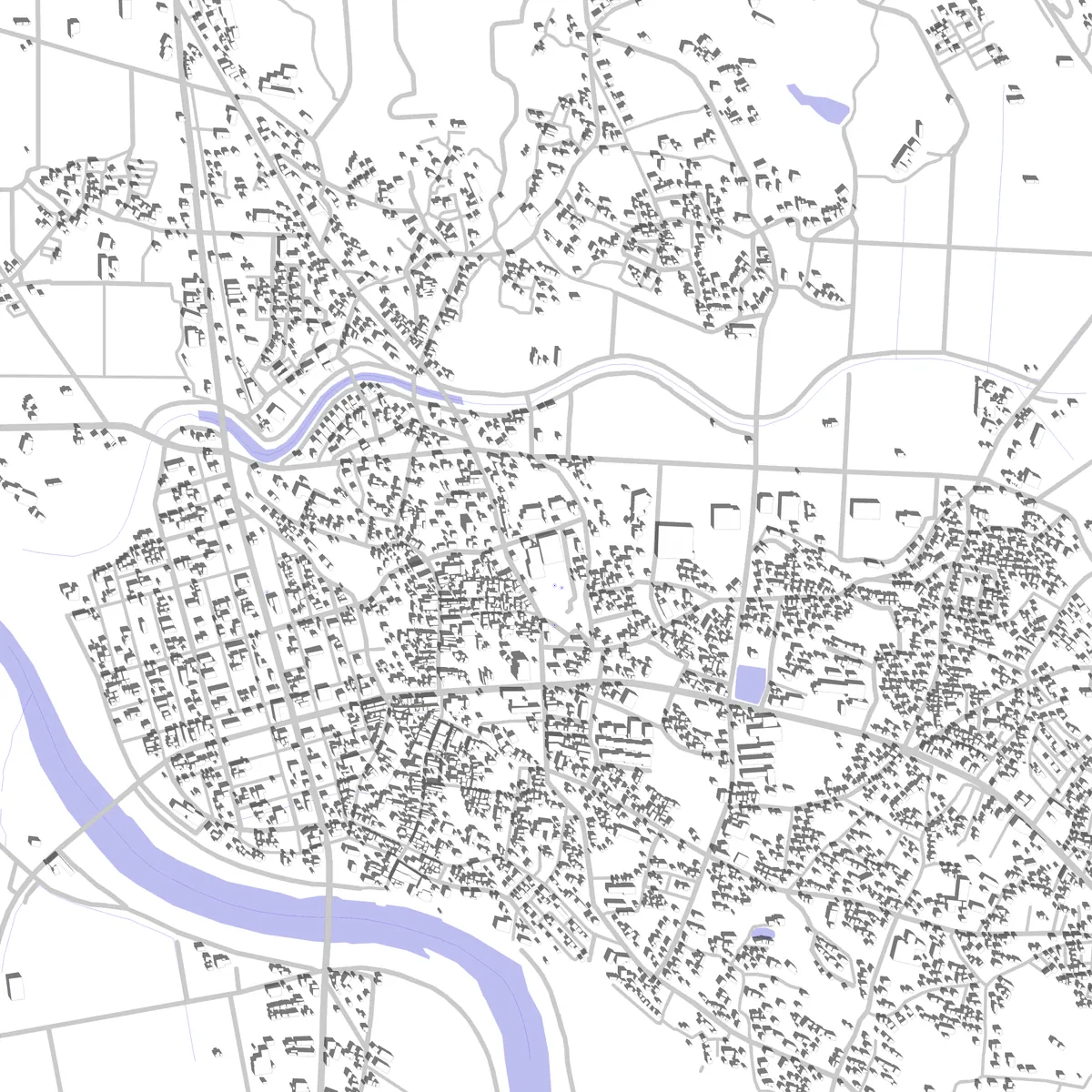 山鹿 敷地図 (2.5 km)