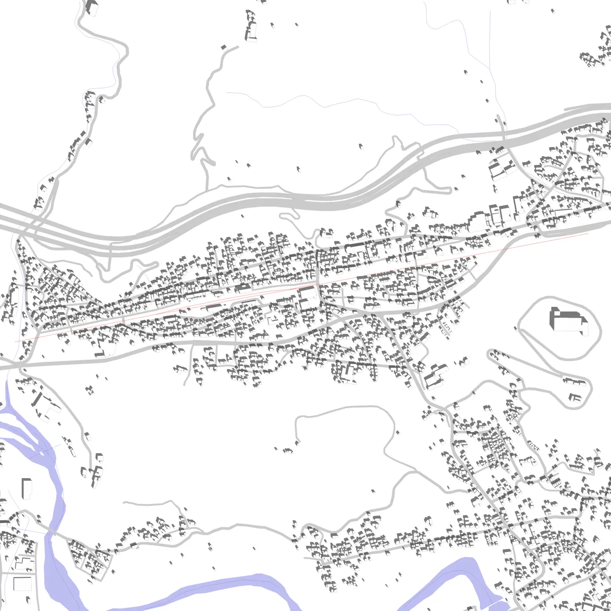 Yamakita site plan (2.5 km)