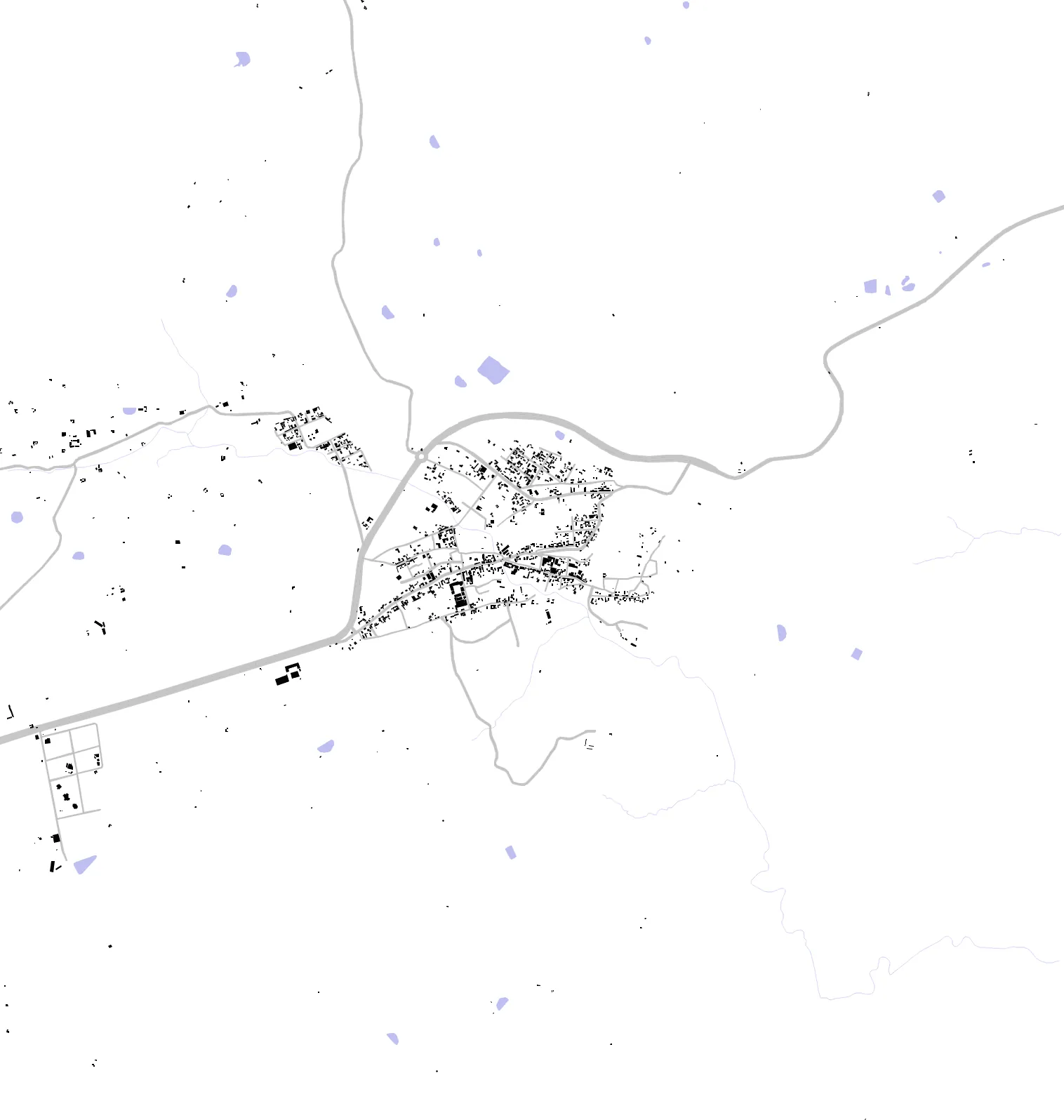 Yamparáez figure ground plan