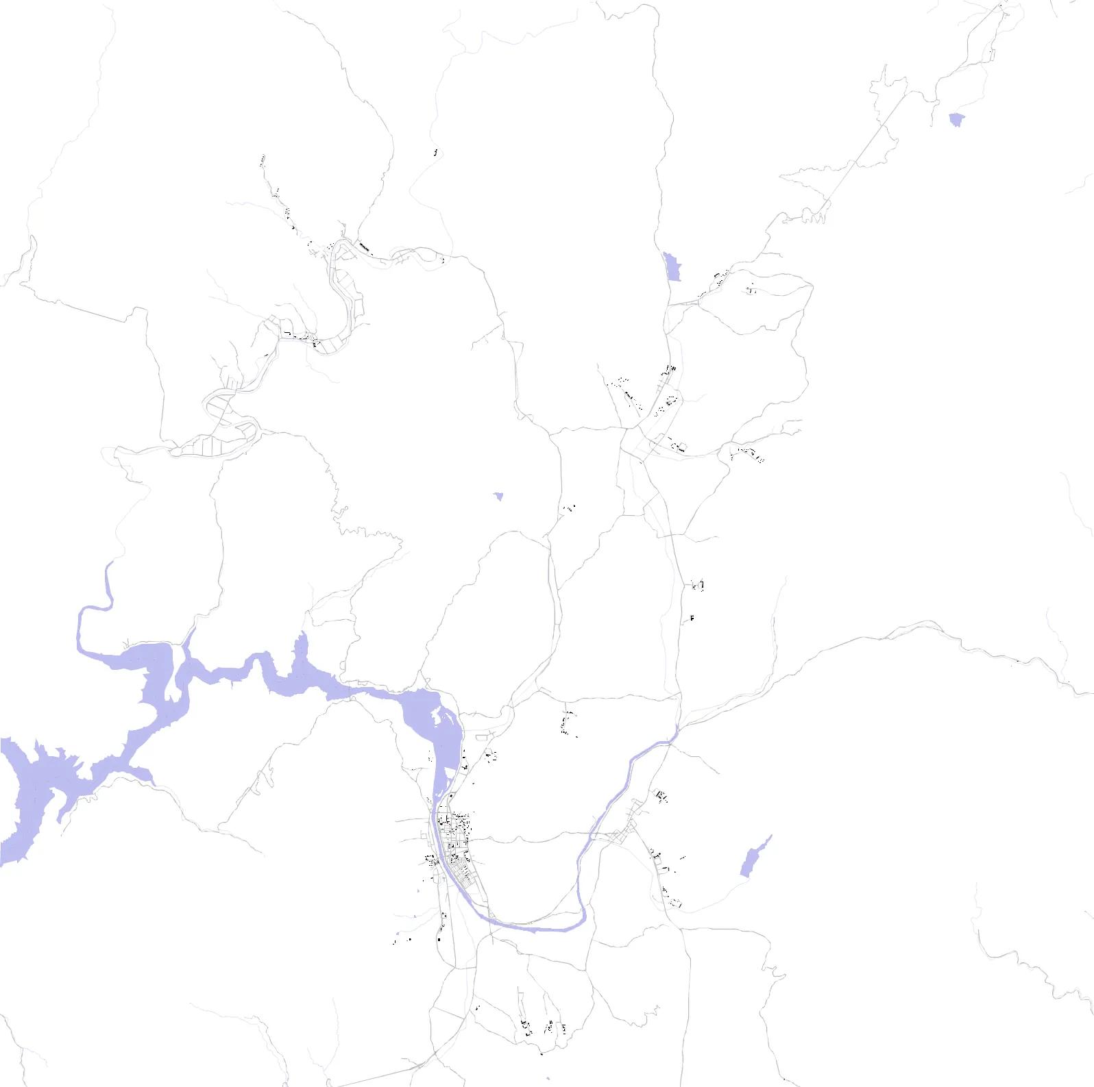 Yanggu figure ground plan
