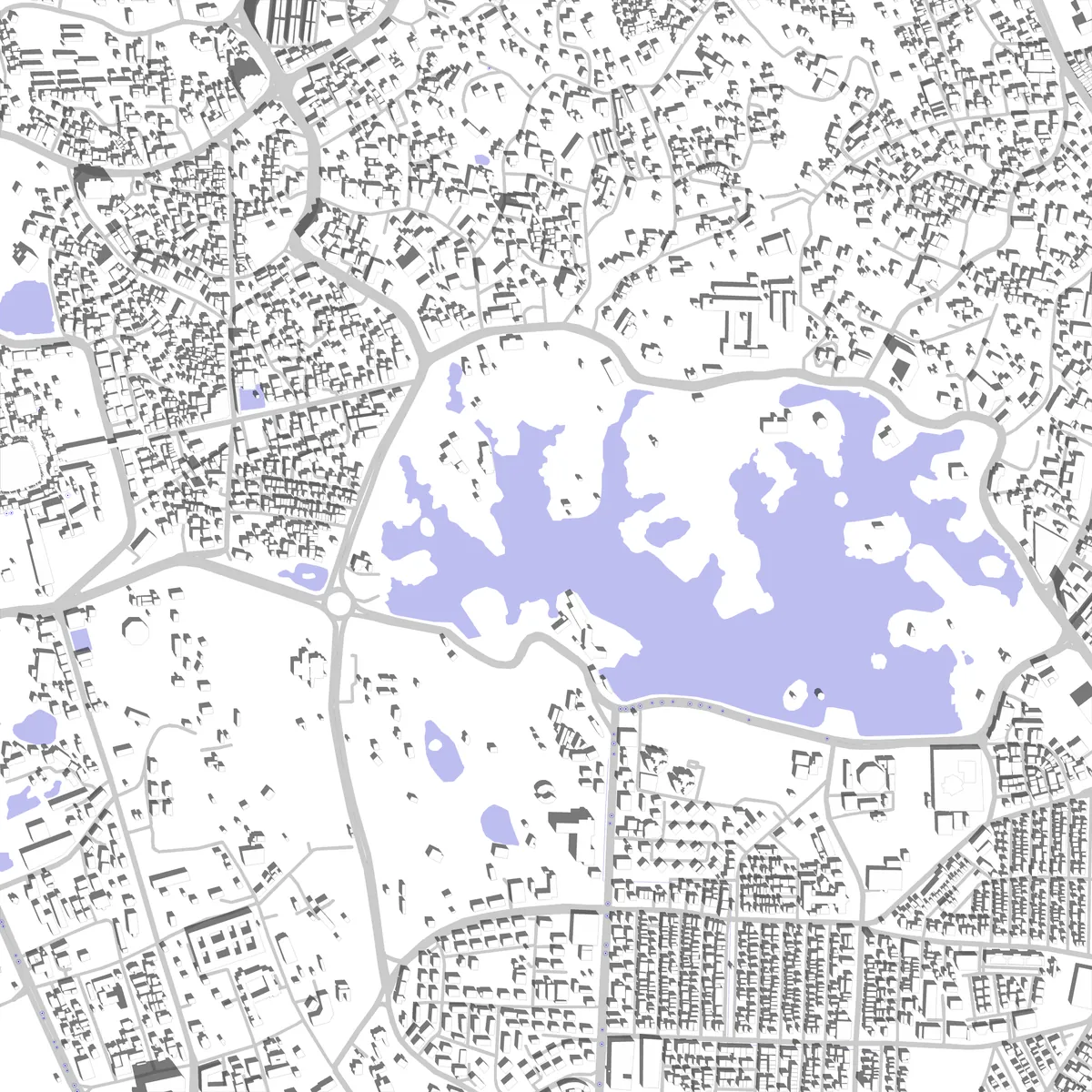 Yangon site plan (2.5 km)