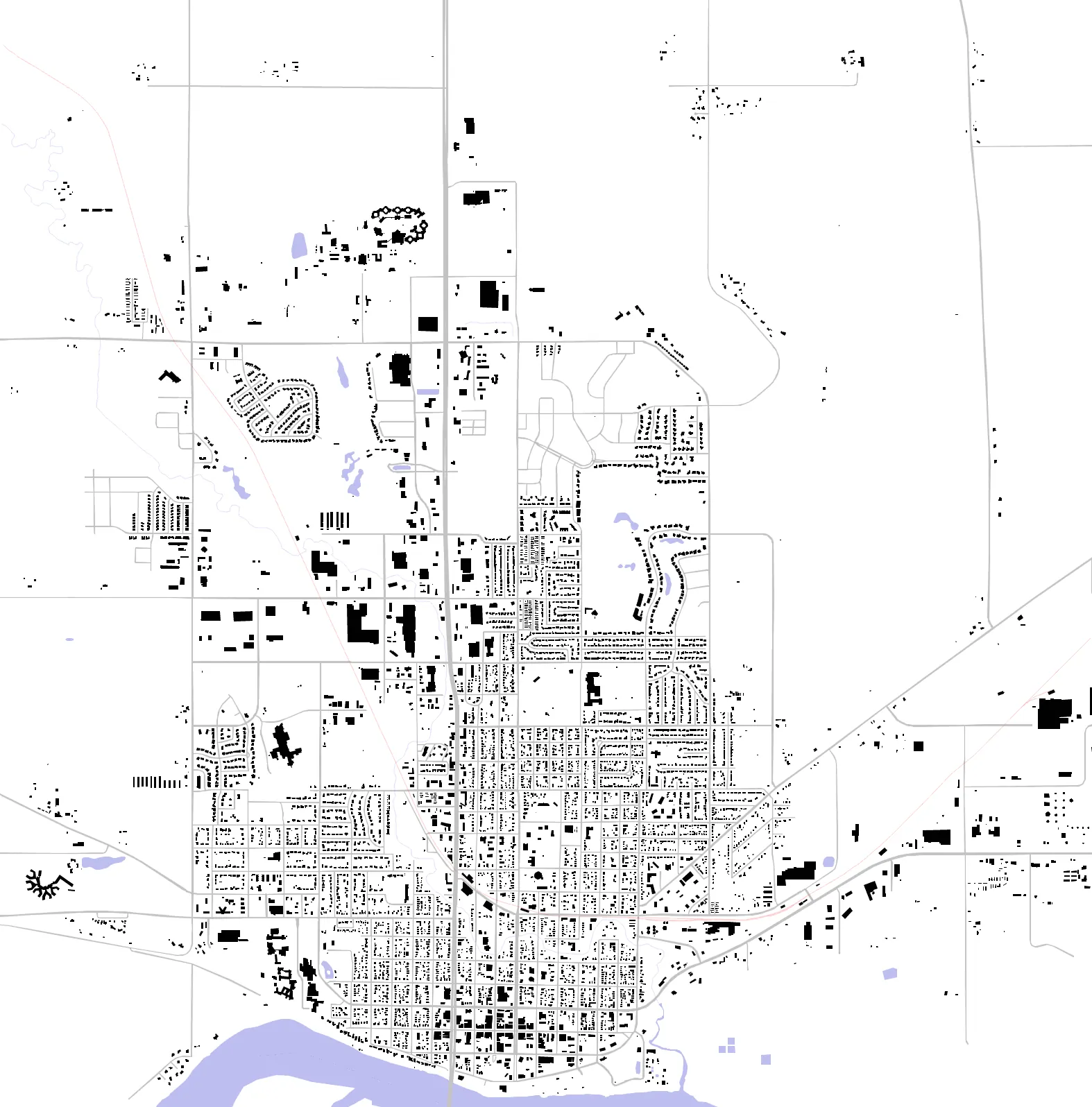 Yankton figure ground plan