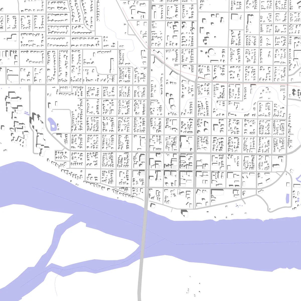 Yankton site plan (2.5 km)