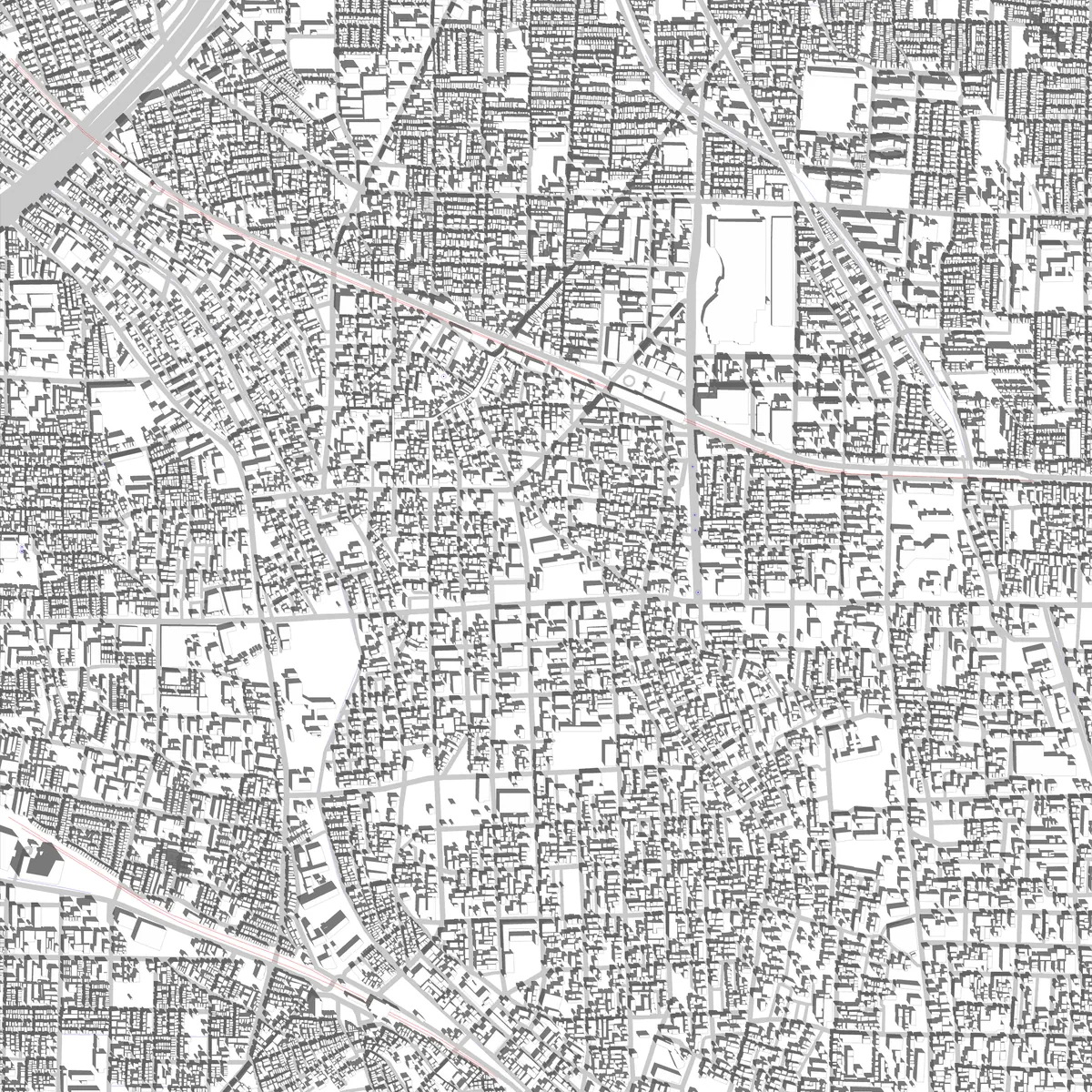 Yao site plan (2.5 km)