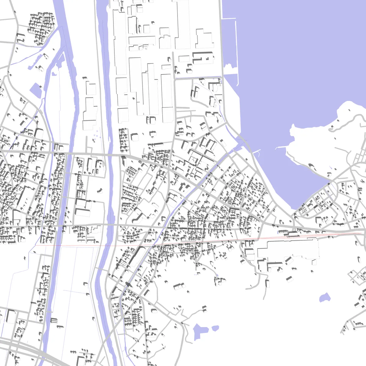 Yasugi site plan (2.5 km)