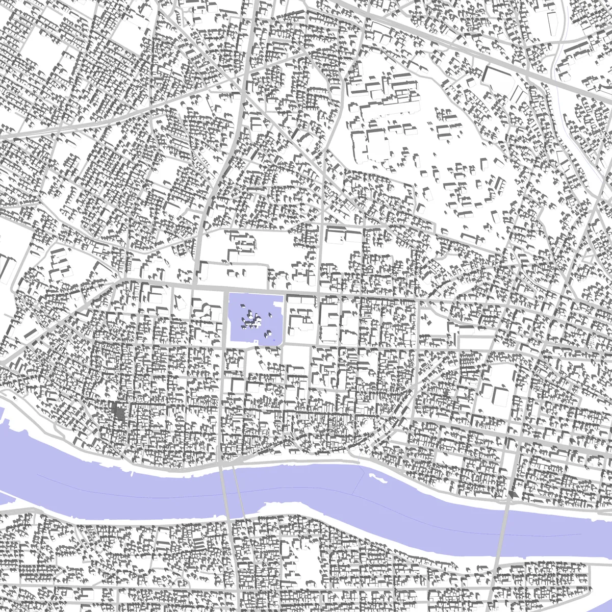 Yatsushiro site plan (2.5 km)