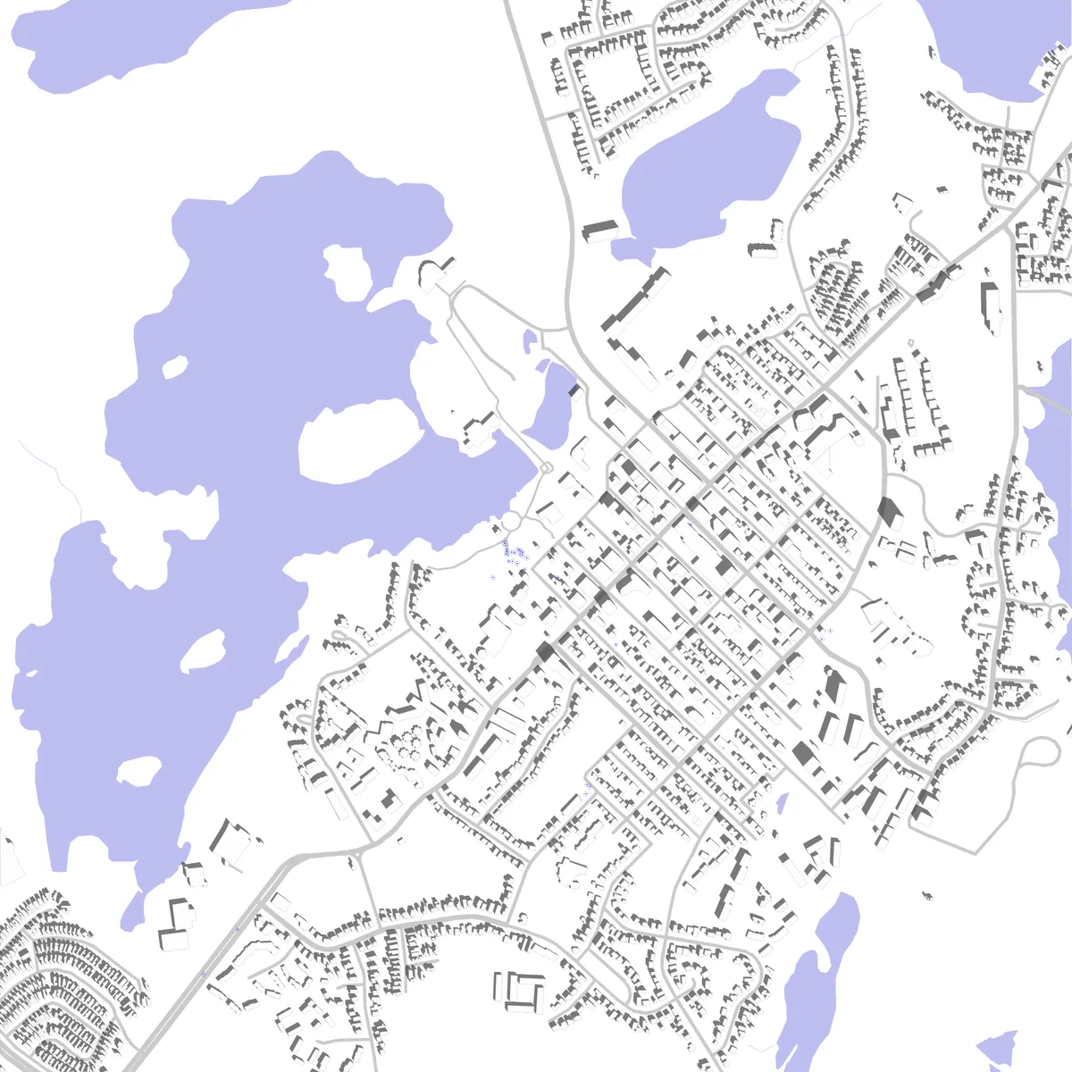 Yellowknife site plan (2.5 km)