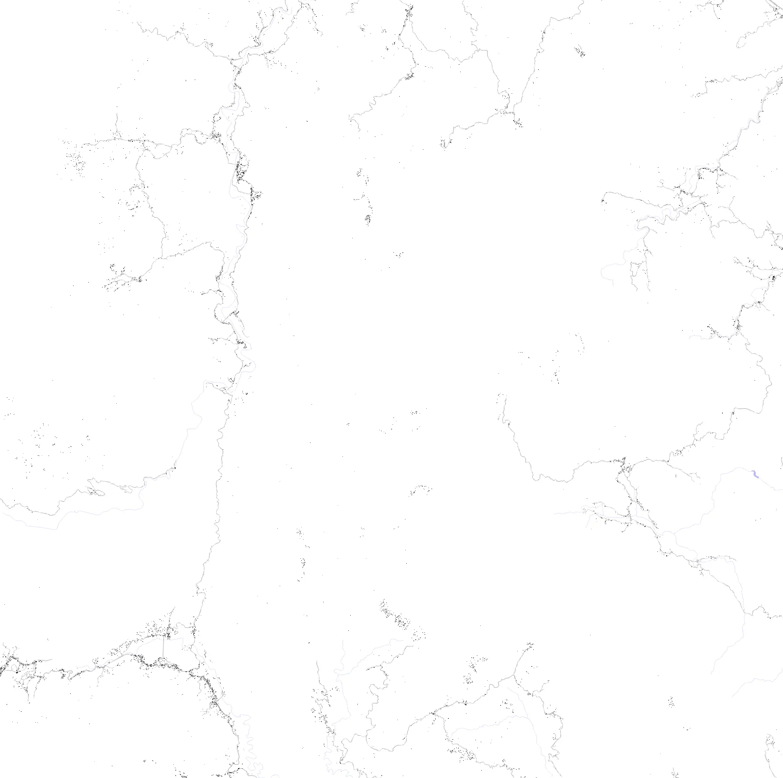 Yên Bái figure ground plan