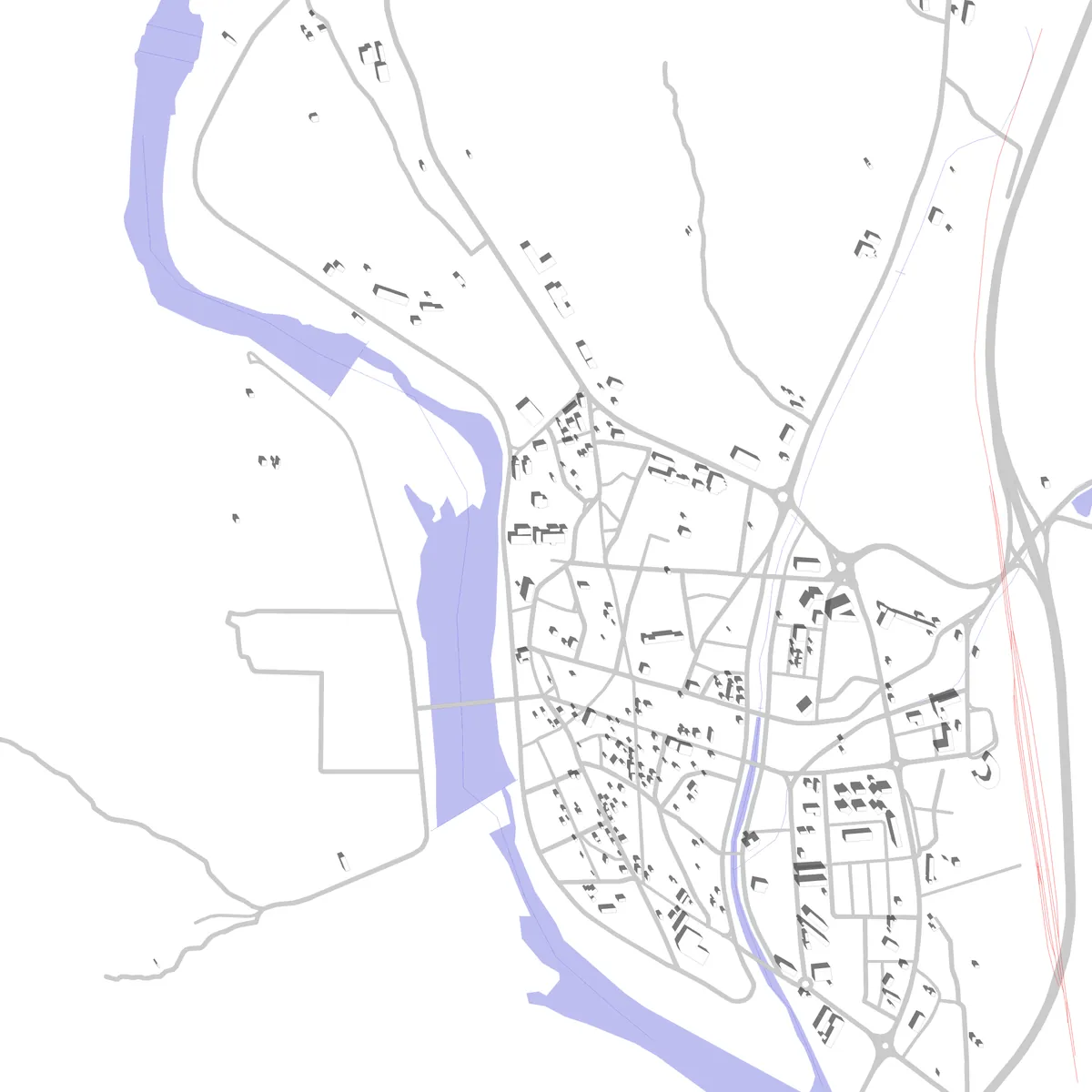 영덕 대지현황도 (2.5 km)