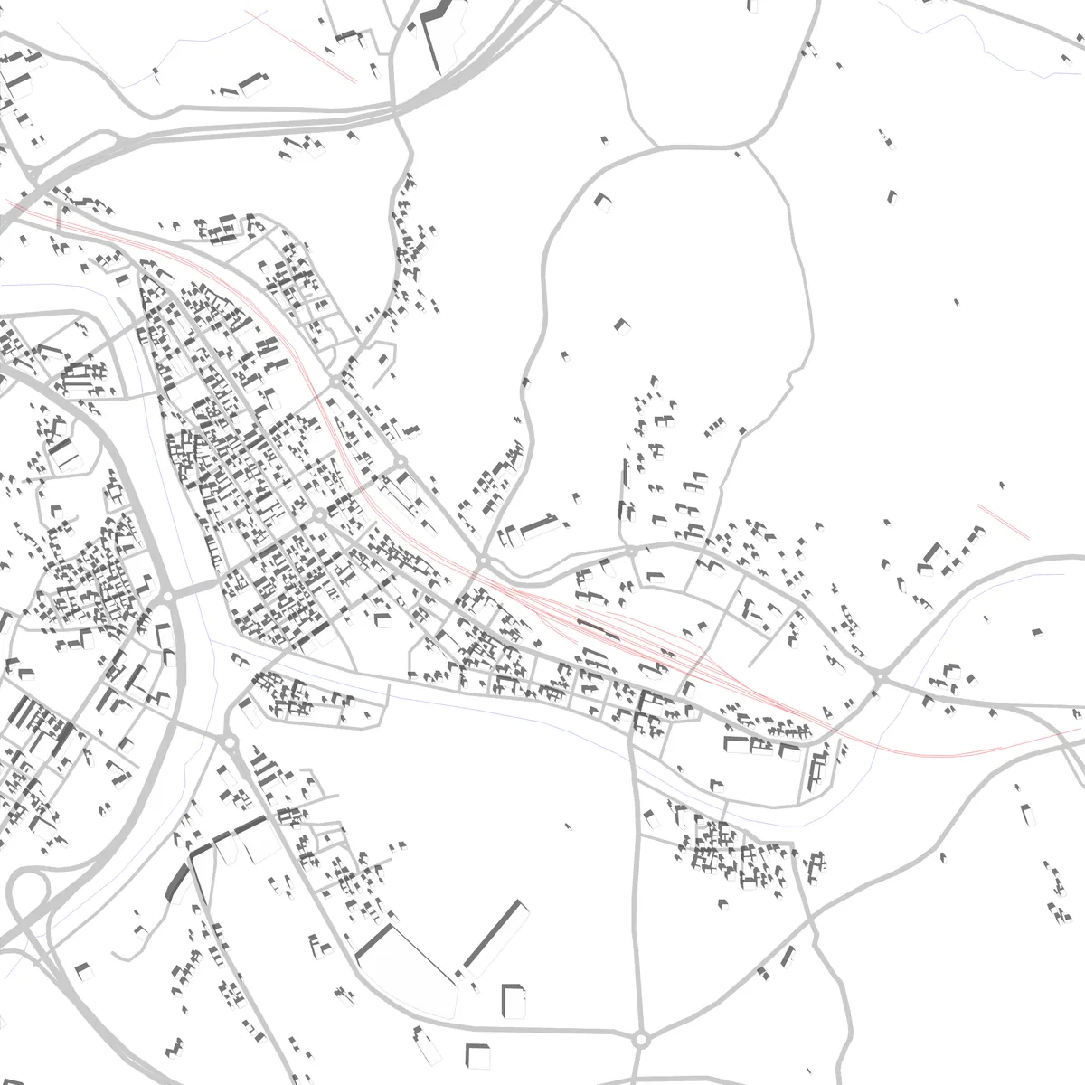 영동 대지현황도 (2.5 km)