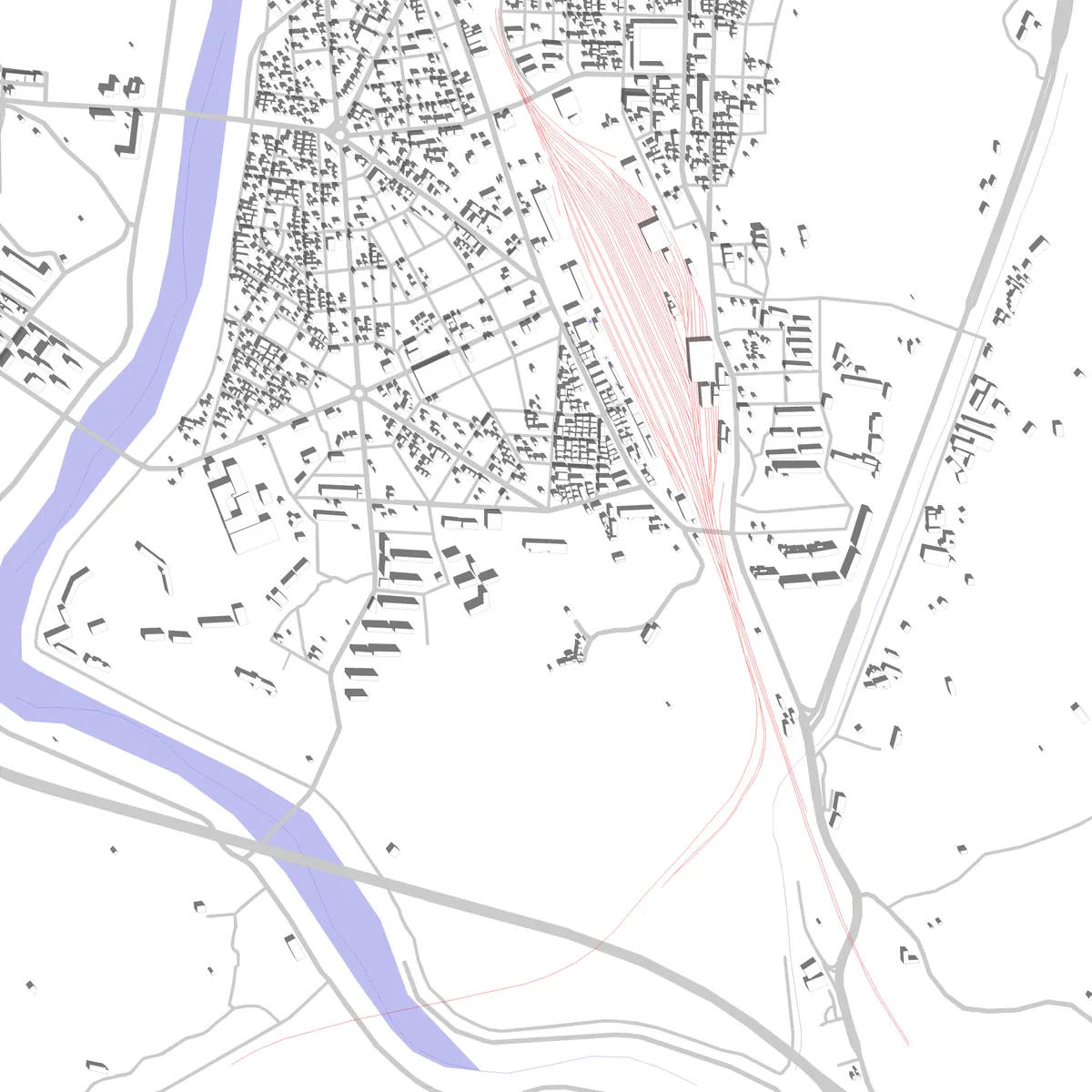 Yeongju site plan (2.5 km)