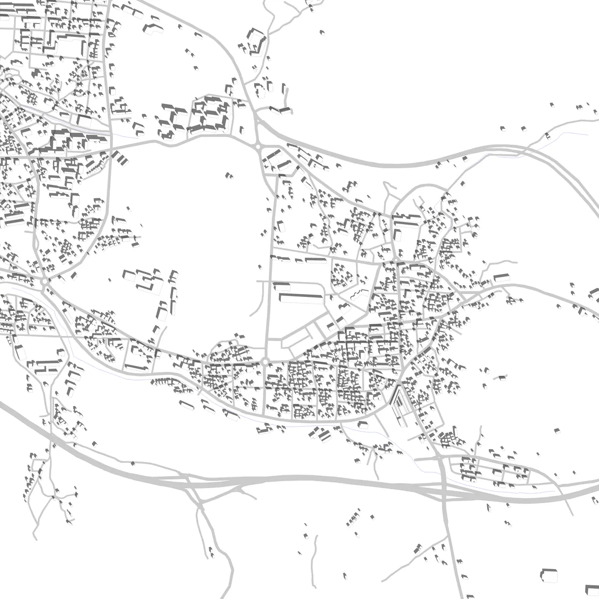 예산 대지현황도 (2.5 km)
