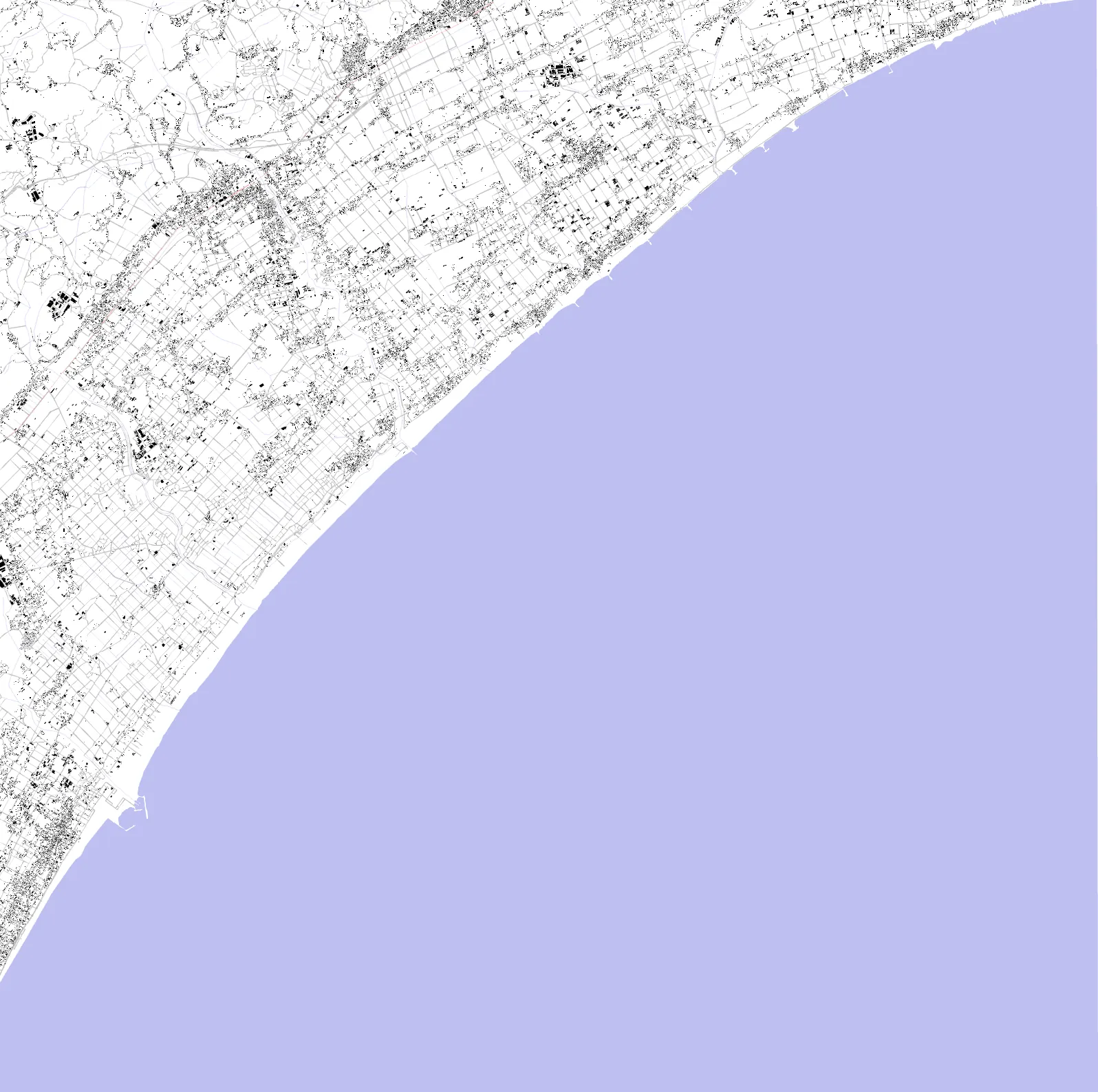 Yokoshibahikari figure ground plan