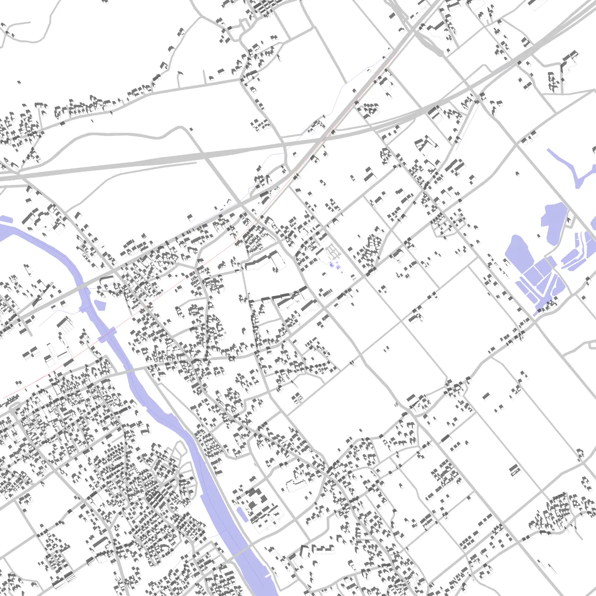 Yokoshibahikari site plan (2.5 km)