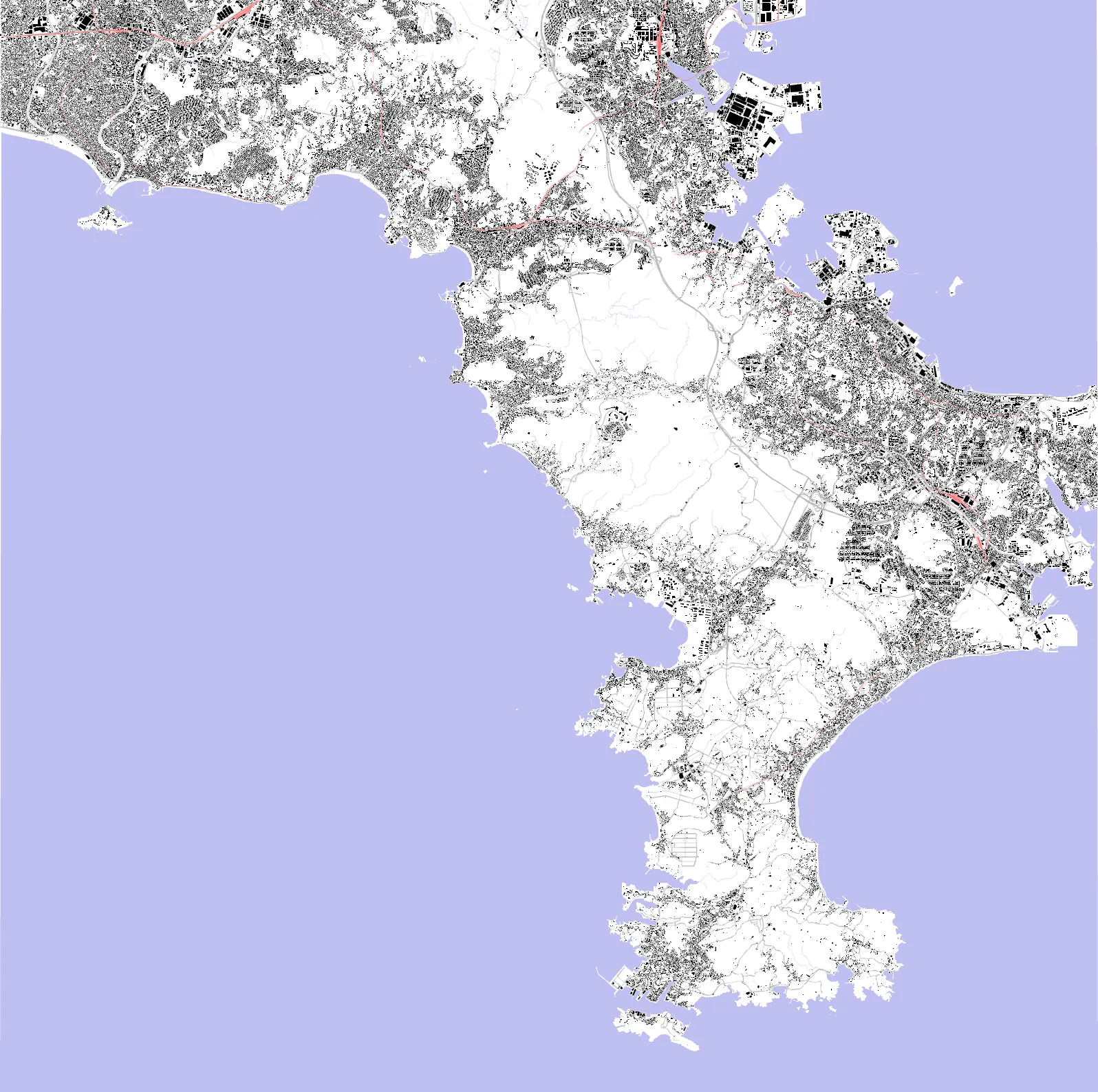 横須賀 図と地のプラン