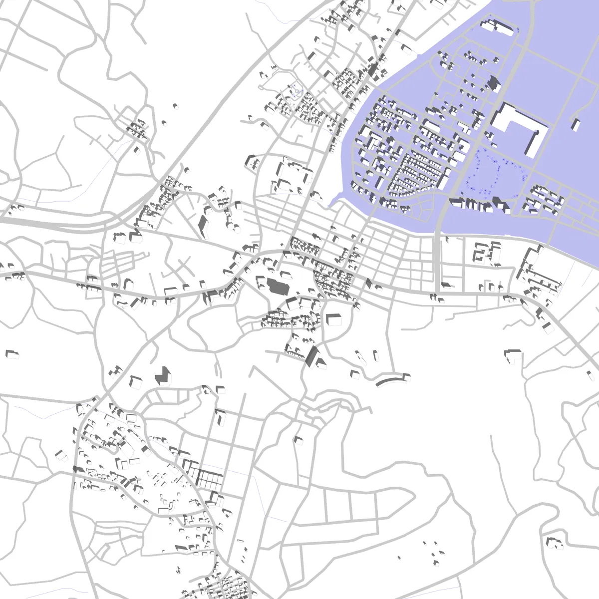 Yonabaru site plan (2.5 km)