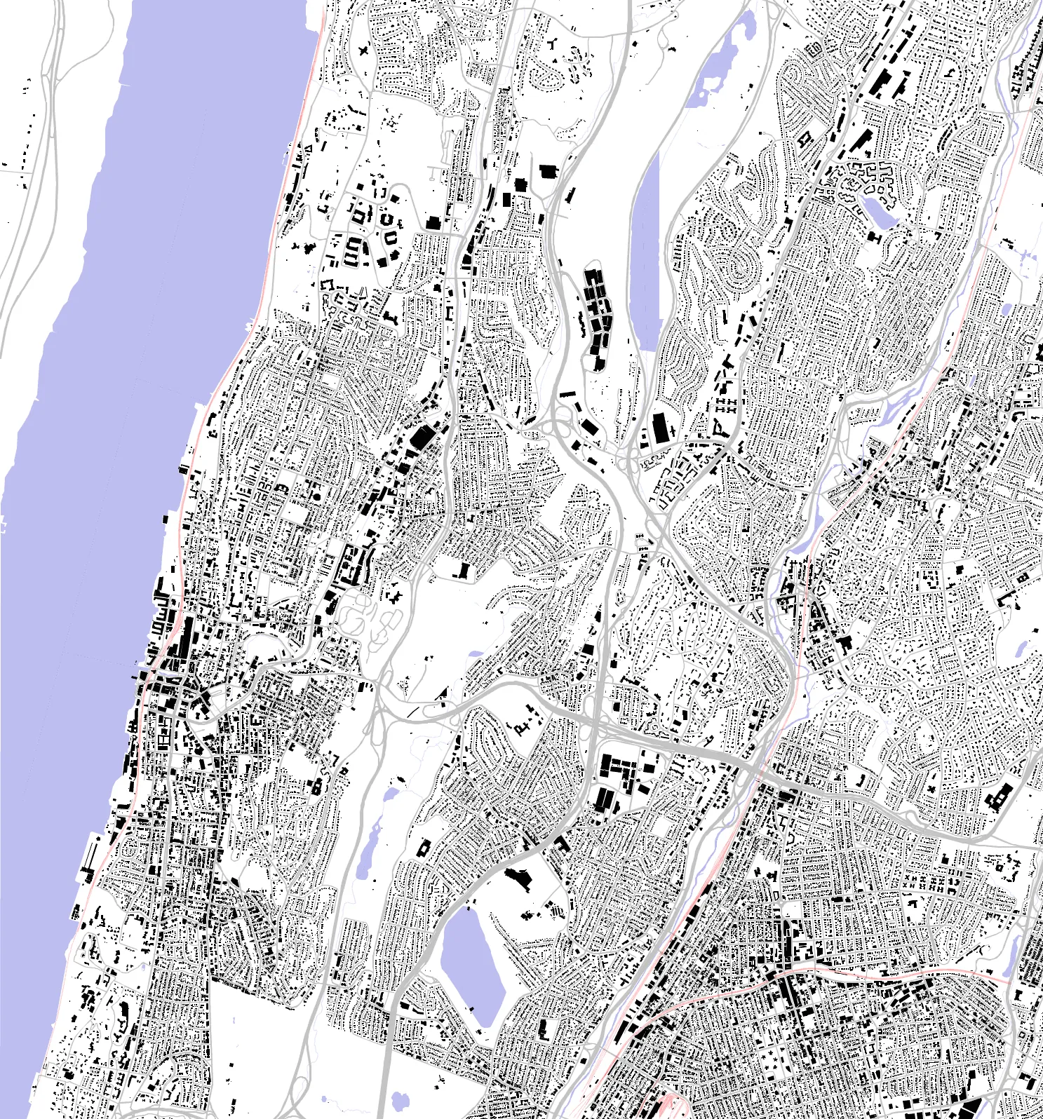 Yonkers figure ground plan