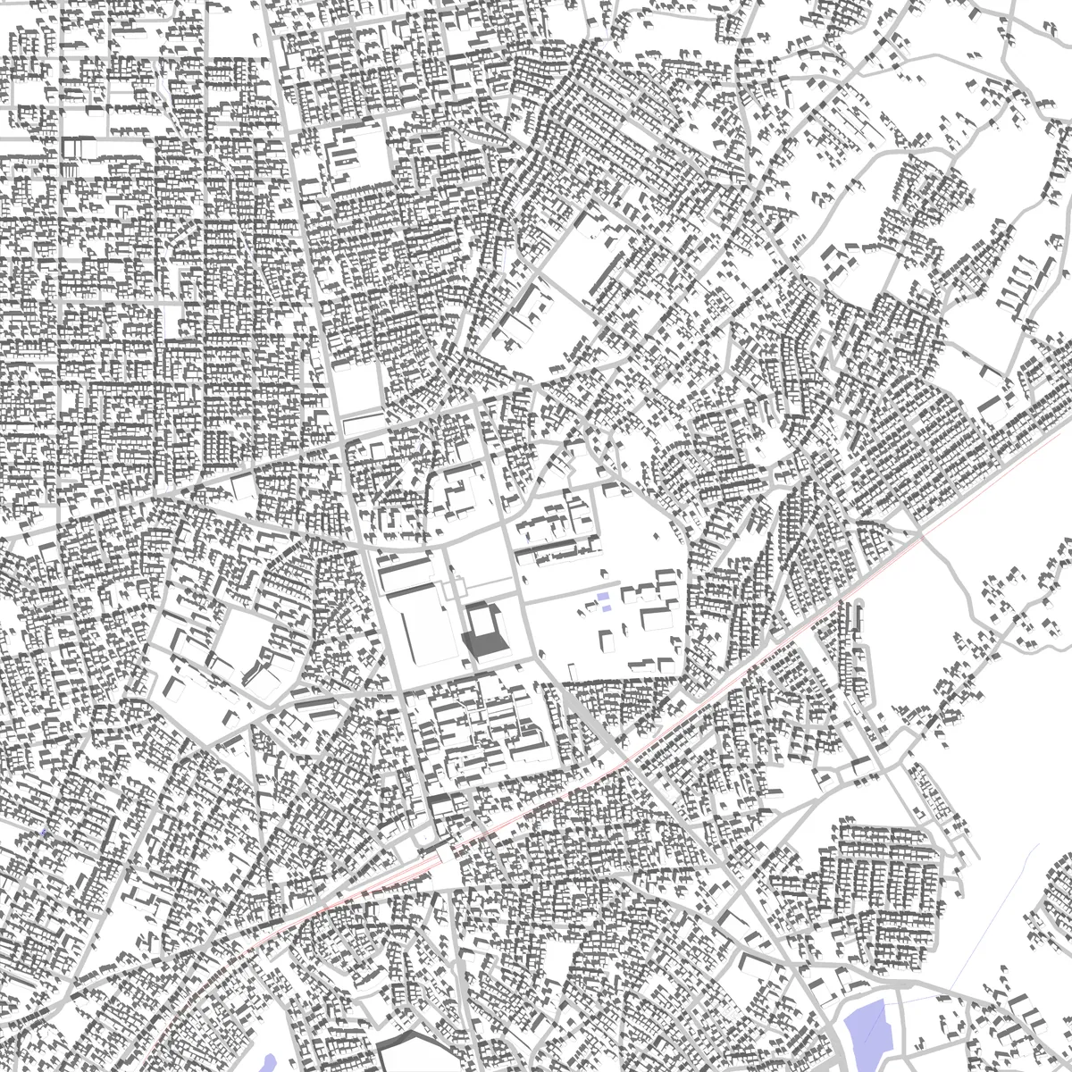 Yotsukaido site plan (2.5 km)