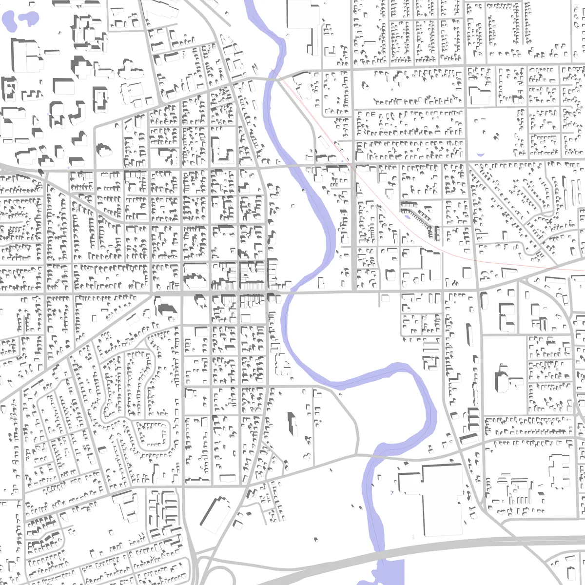 Ypsilanti site plan (2.5 km)