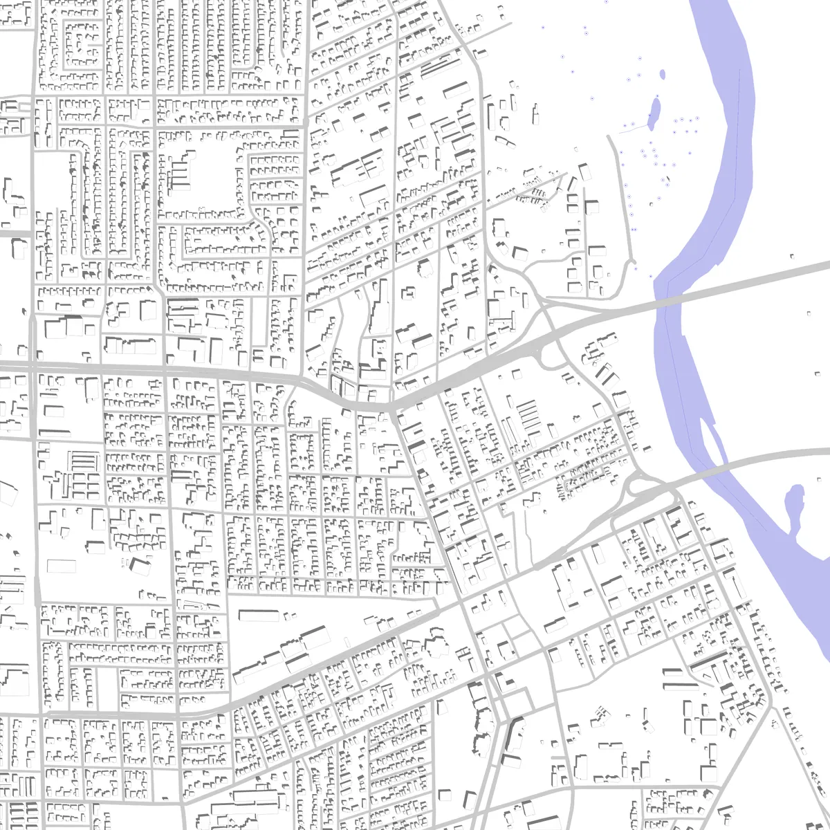 Yuba City site plan (2.5 km)