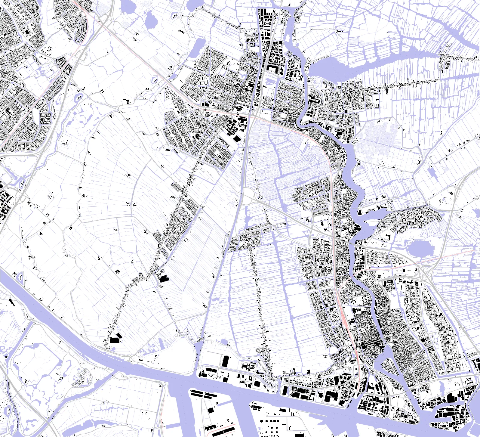 Zaanstad zwartplan