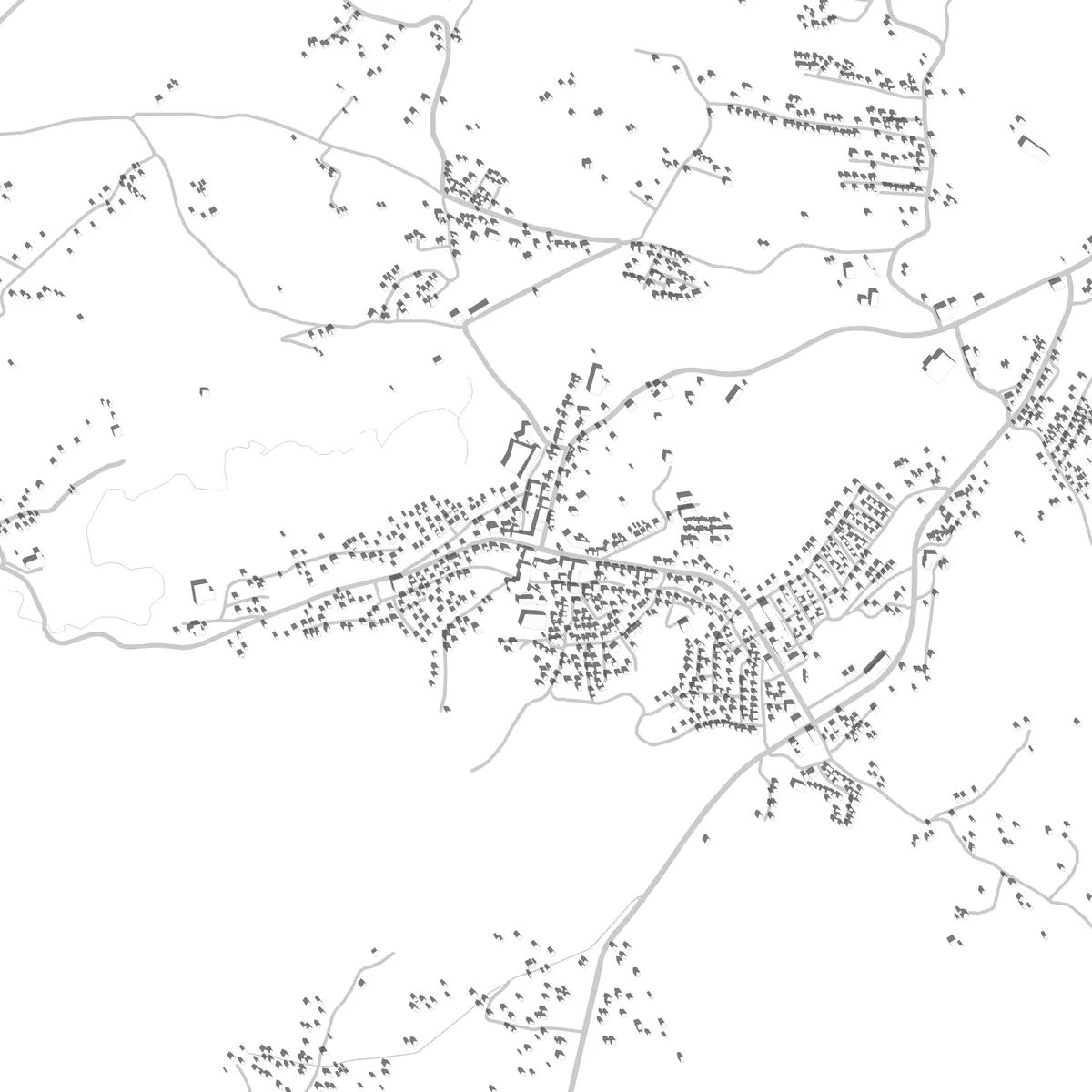 Žabljak site plan (2.5 km)