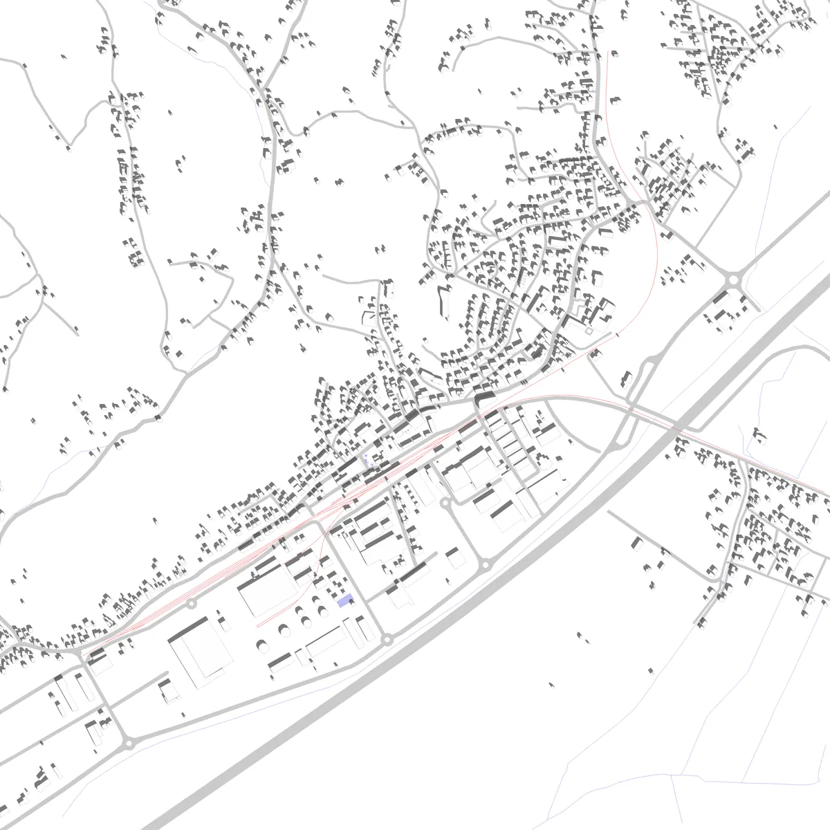 Zabok site plan (2.5 km)
