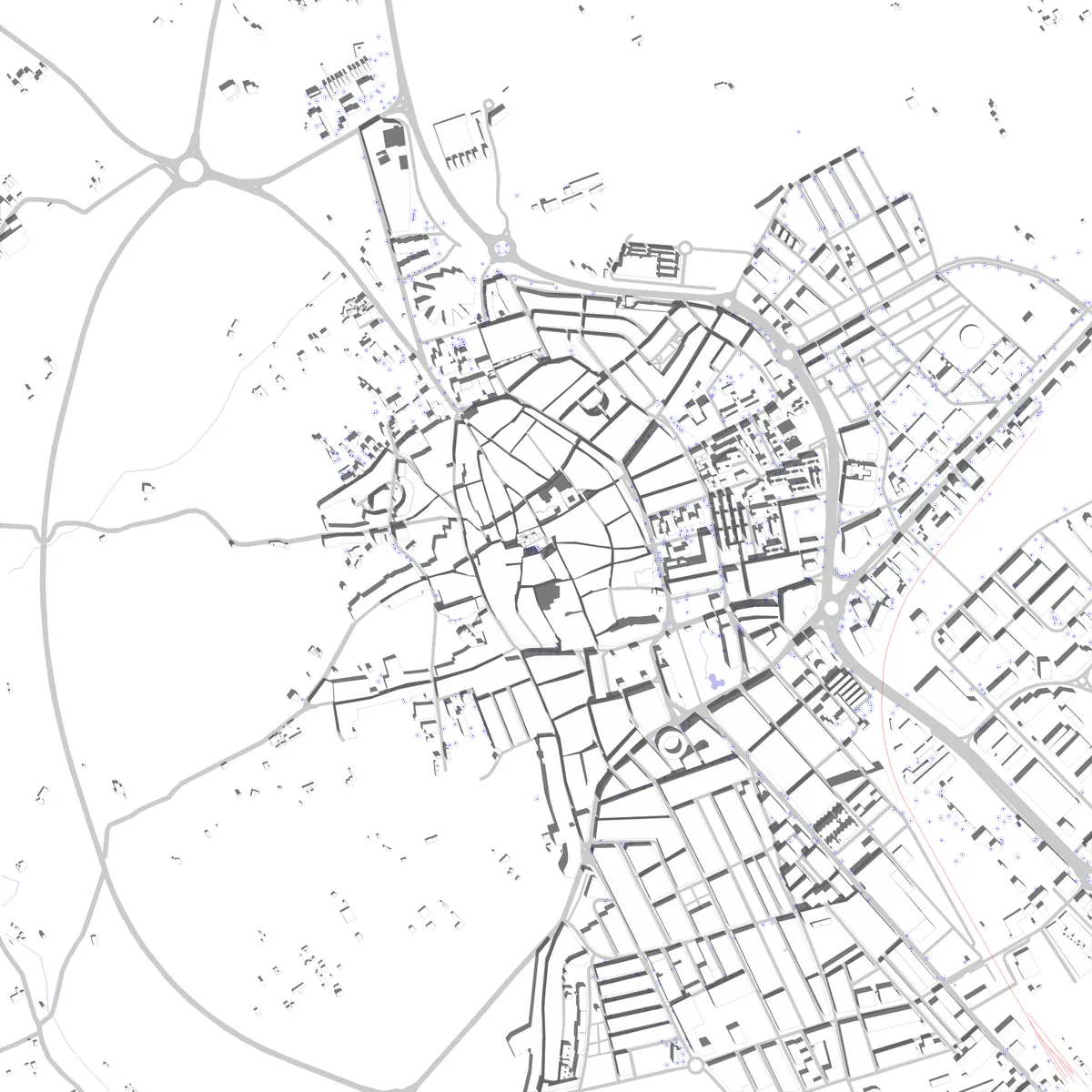 Zafra site plan (2.5 km)