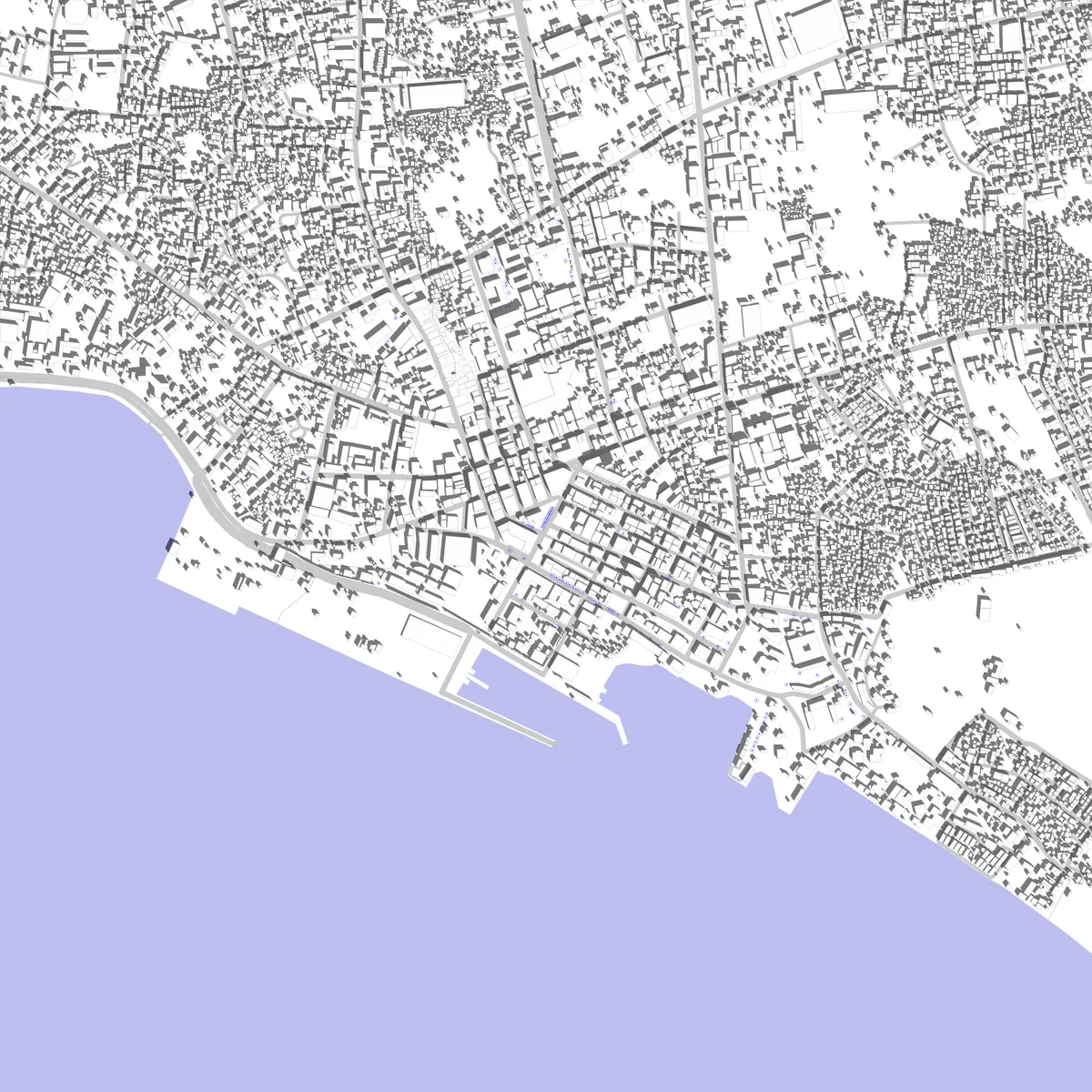 Zamboanga City site plan (2.5 km)