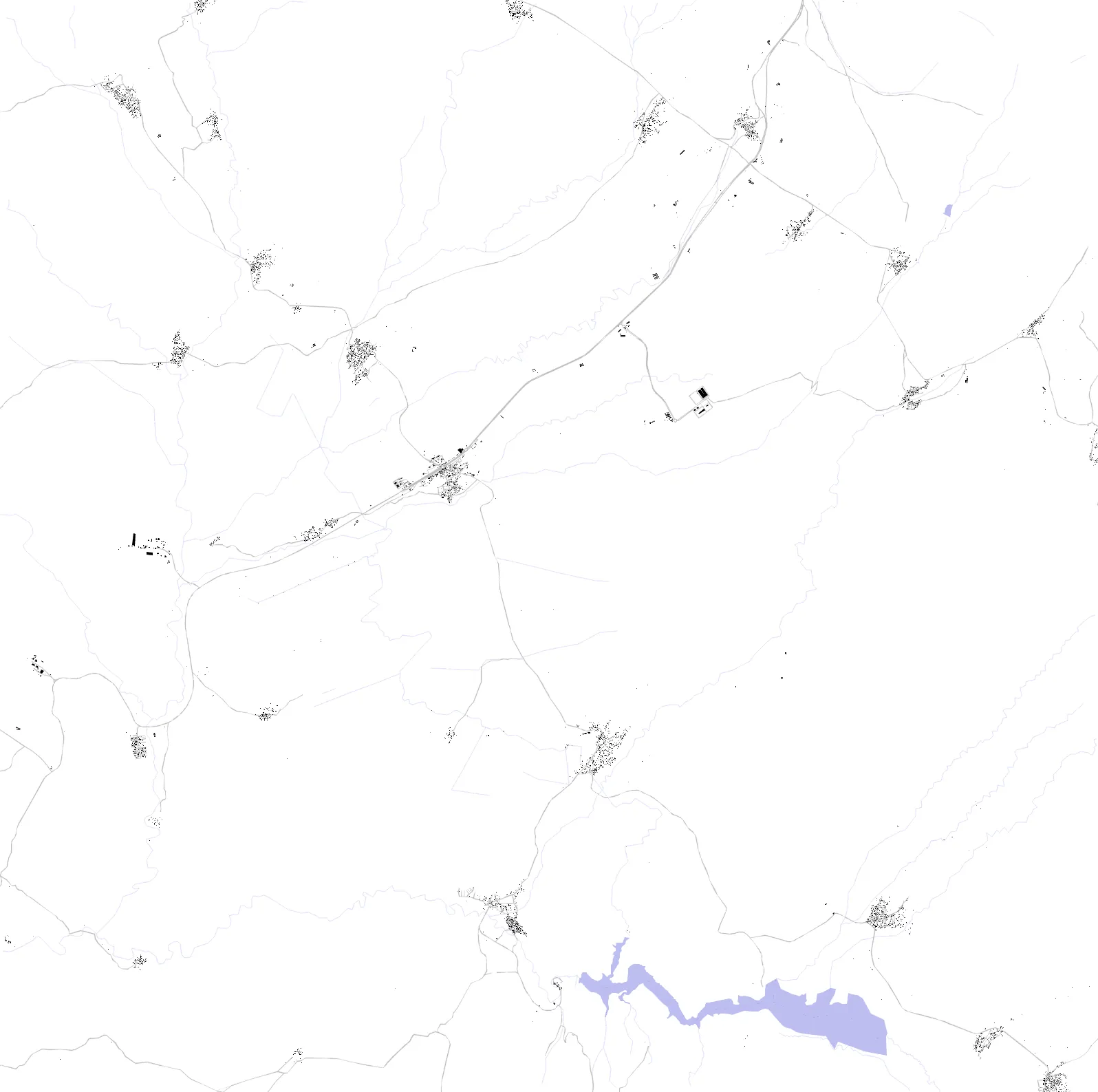 Zanjan figure ground plan