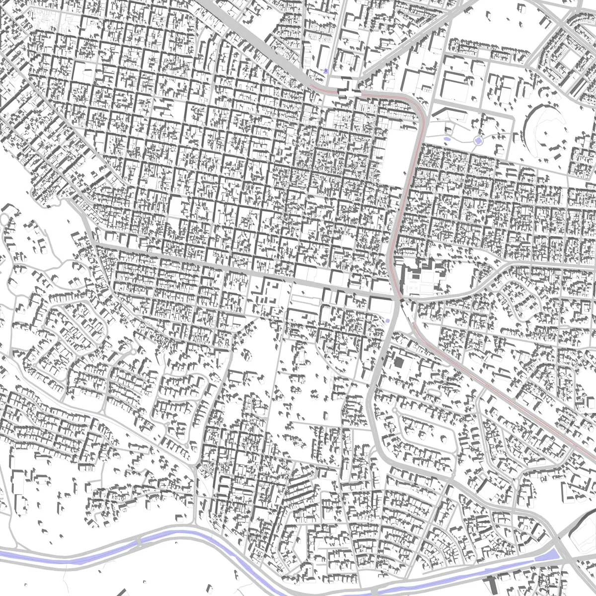 Zapopan site plan (2.5 km)
