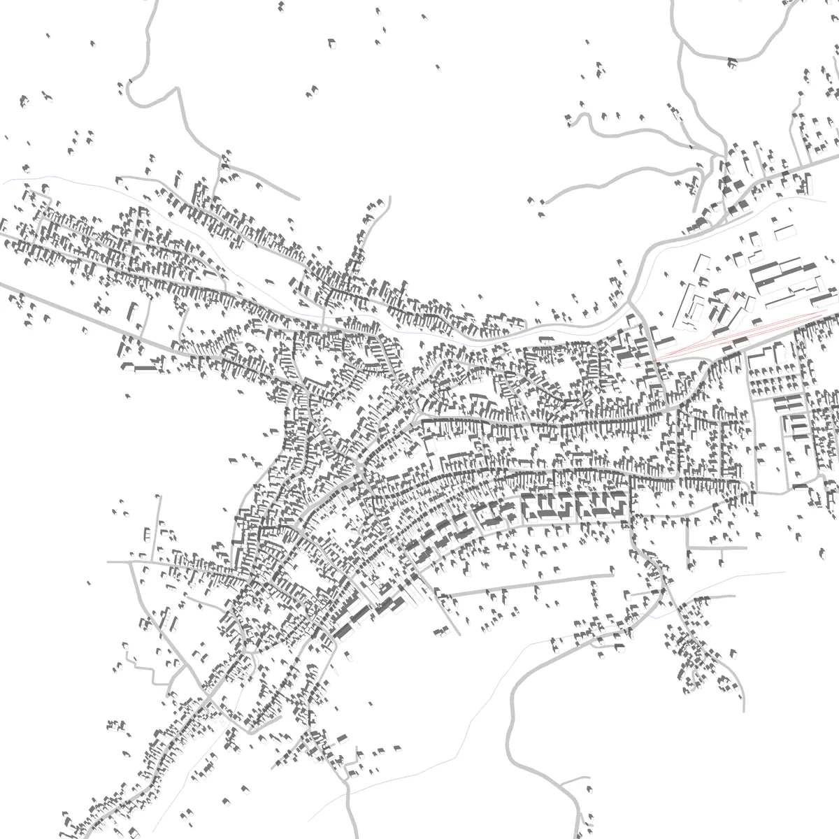 Zărnești site plan (2,5 km)