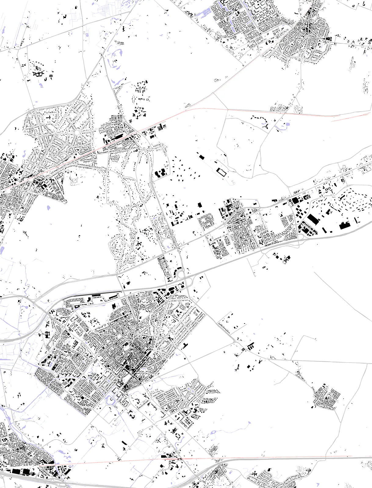 Zeist figure ground plan