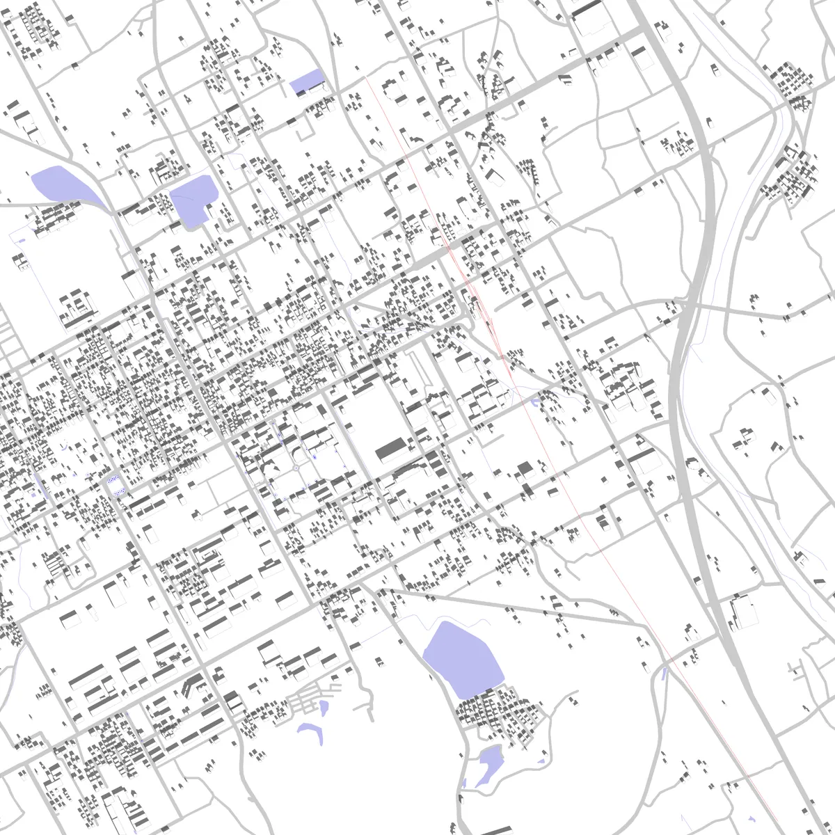 善通寺 敷地図 (2.5 km)