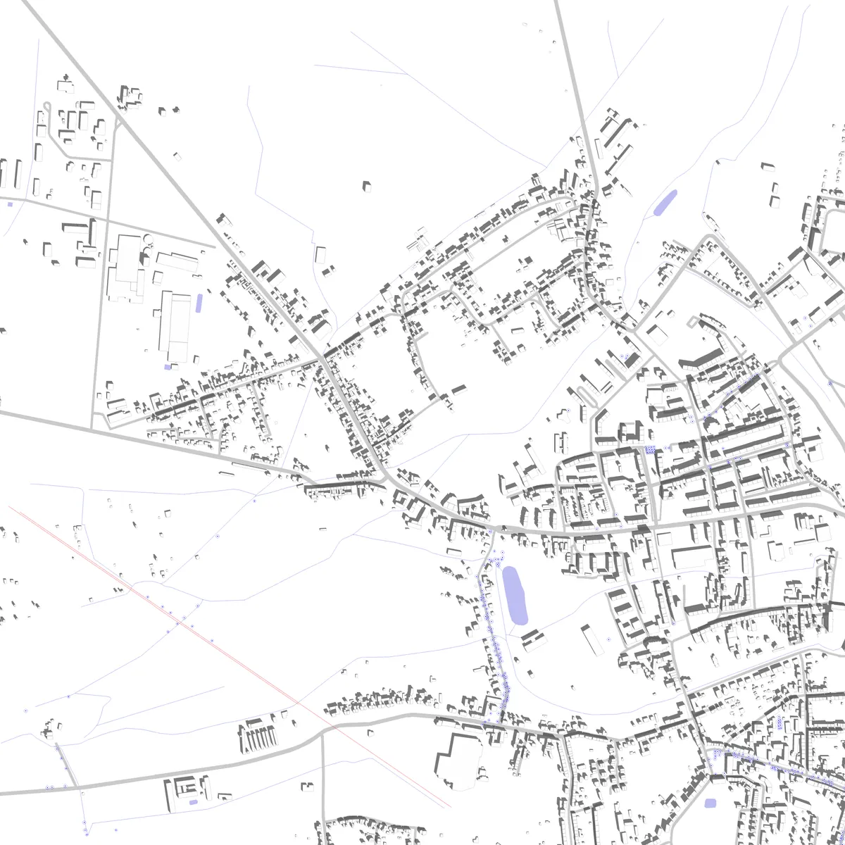 Zerbst Lageplan (2,5 km)