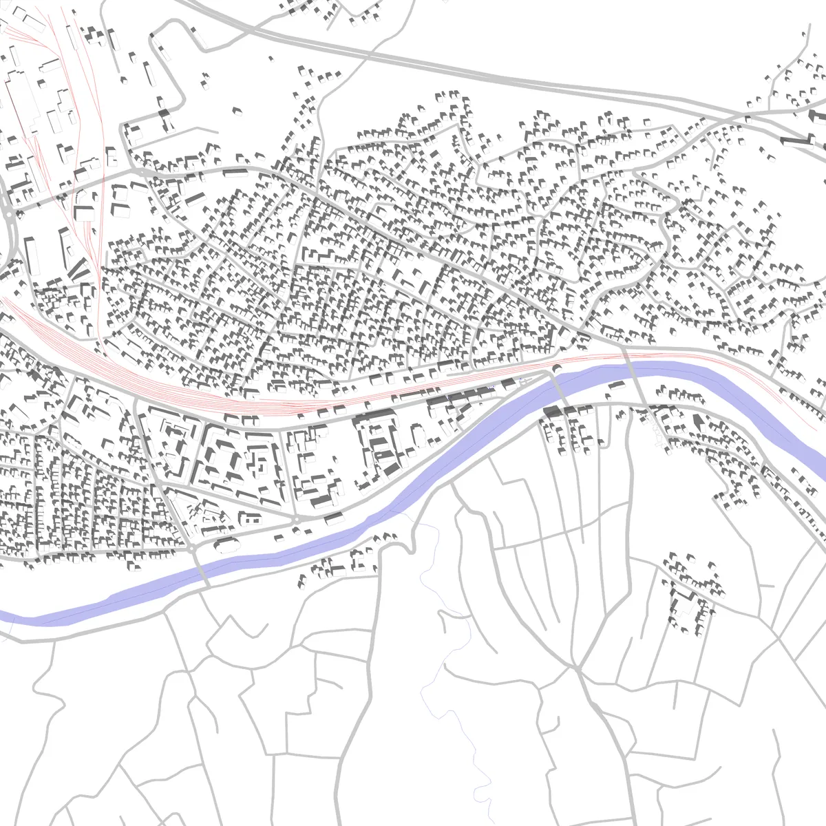 Zestafoni site plan (2.5 km)
