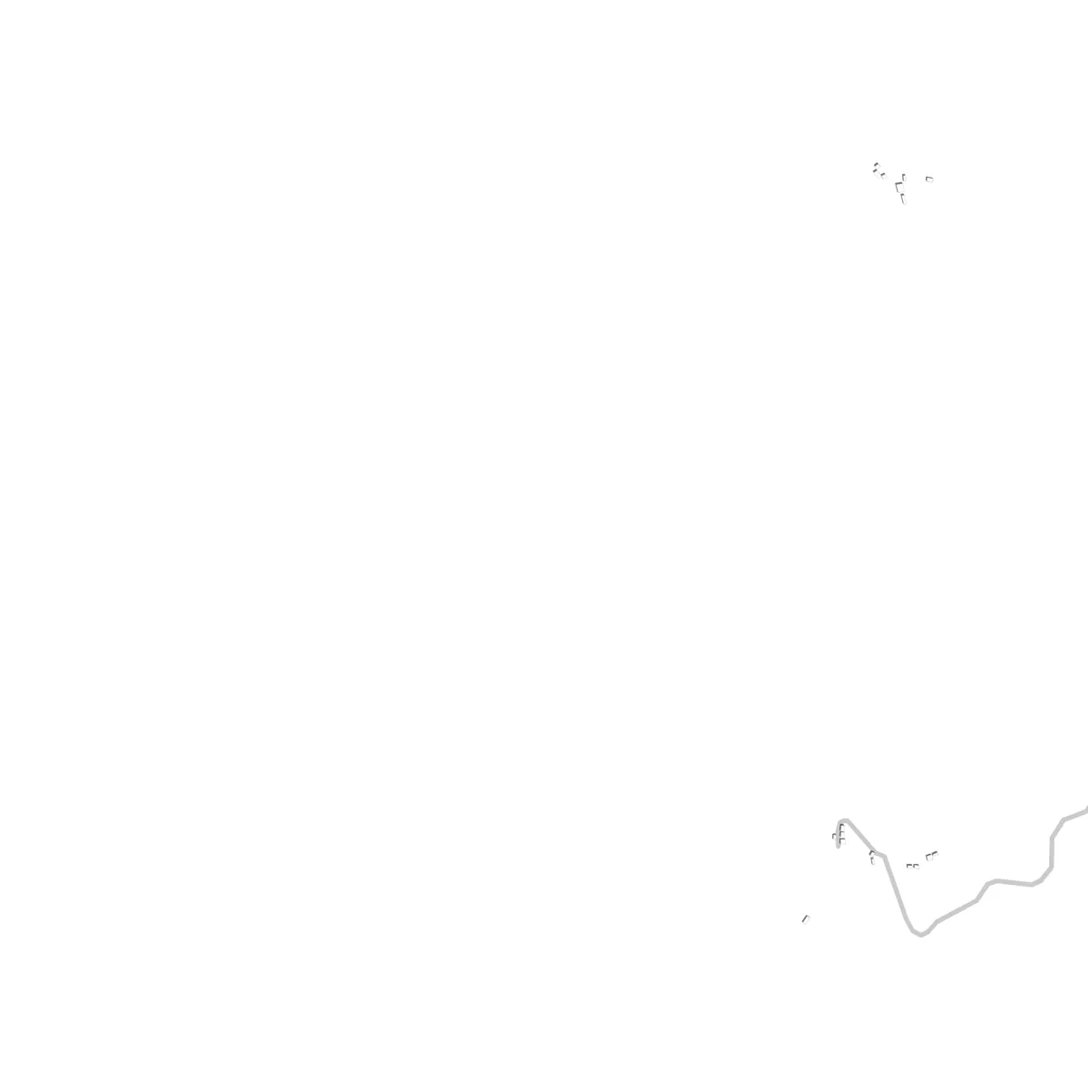 Zhangjiajie site plan (2.5 km)