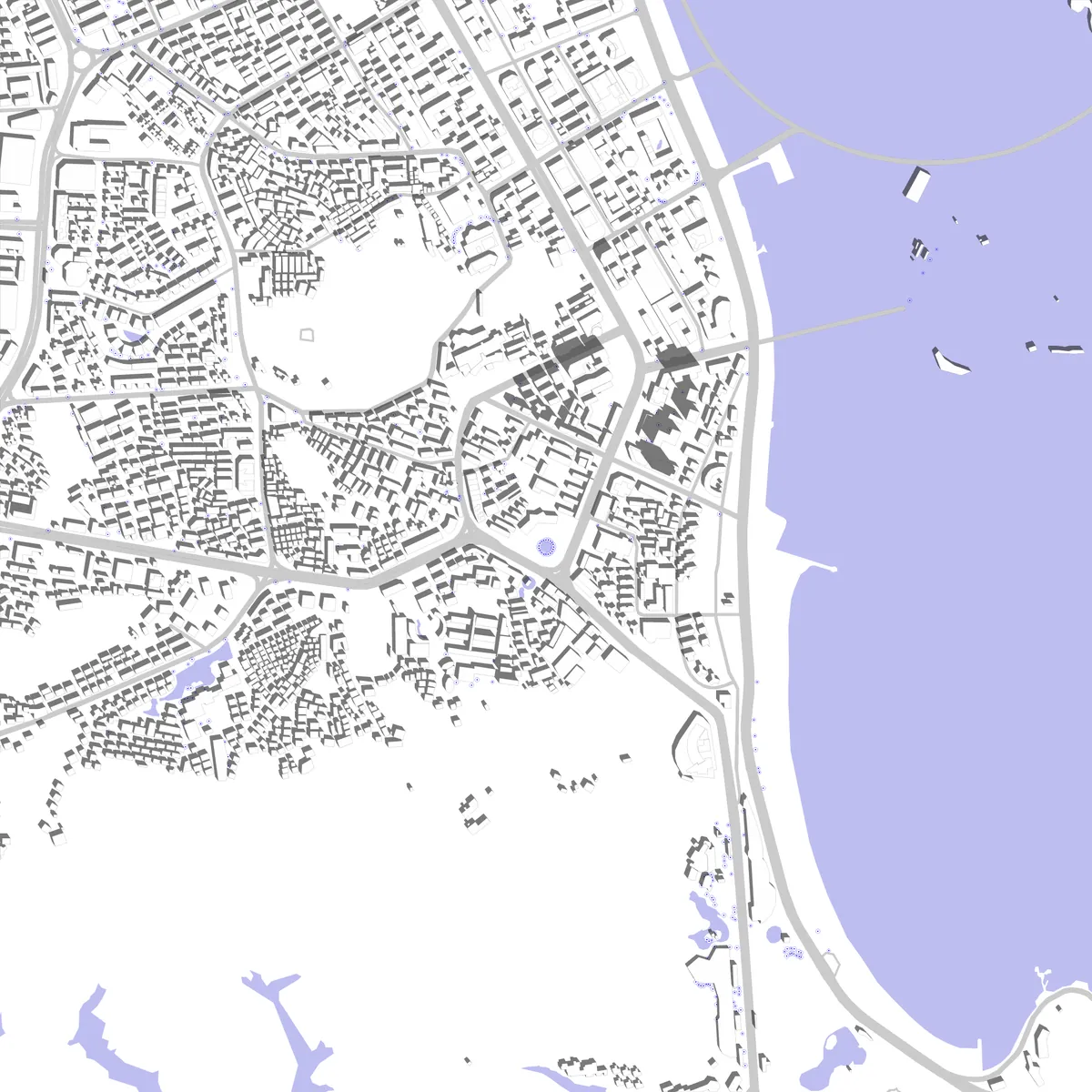 Zhuhai site plan (2.5 km)