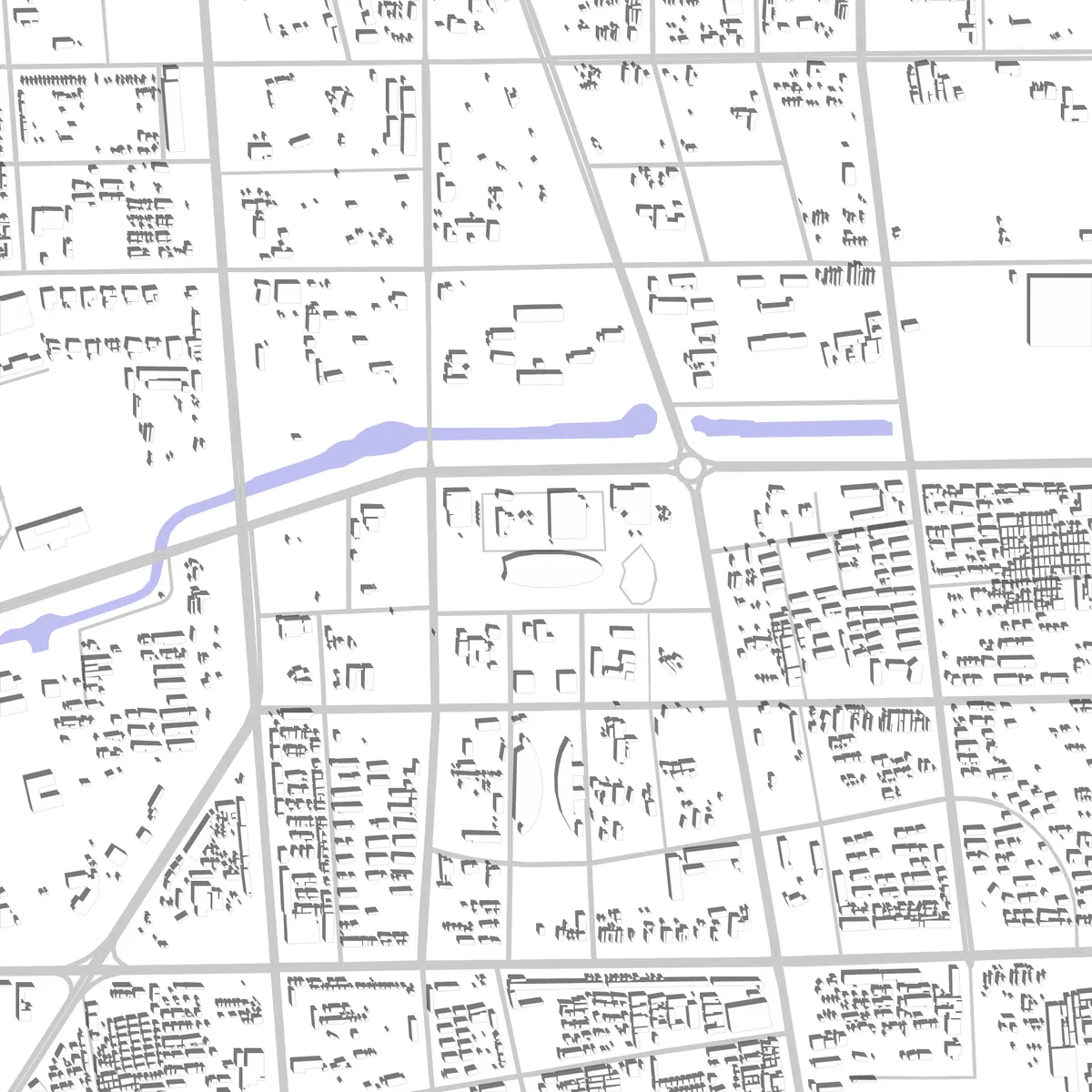 Zhumadian site plan (2.5 km)