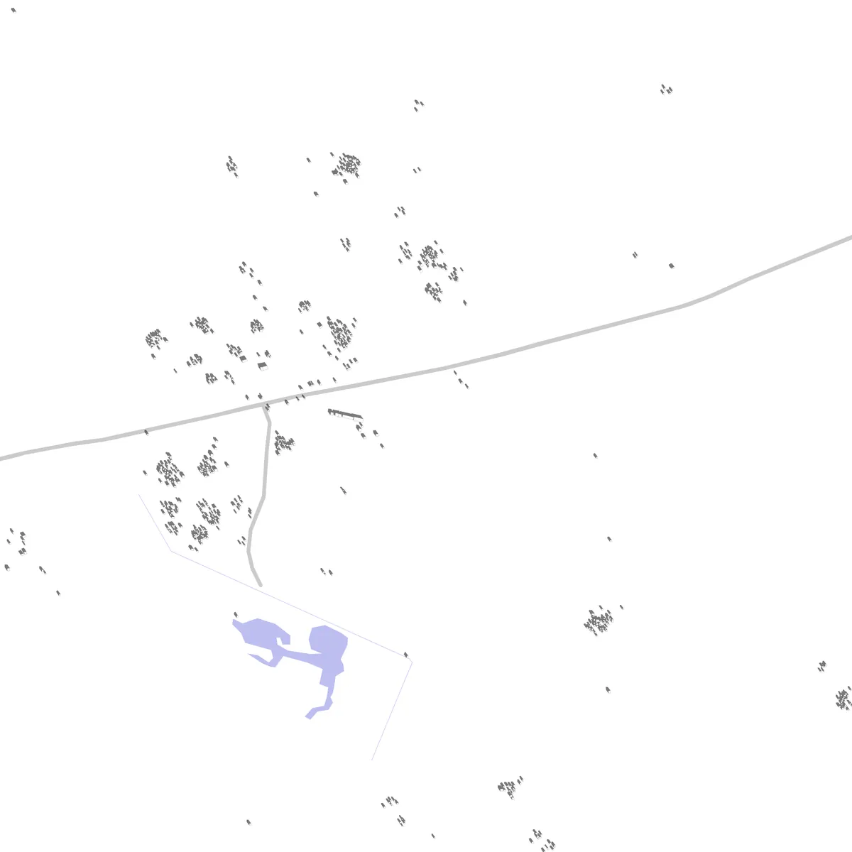 Ziniaré site plan (2.5 km)