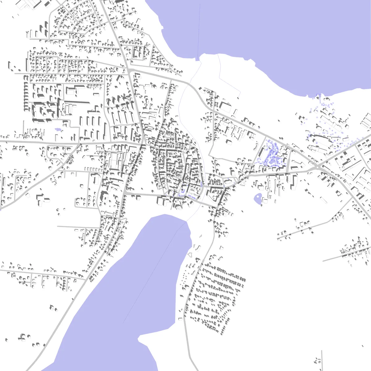 Żnin site plan (2.5 km)