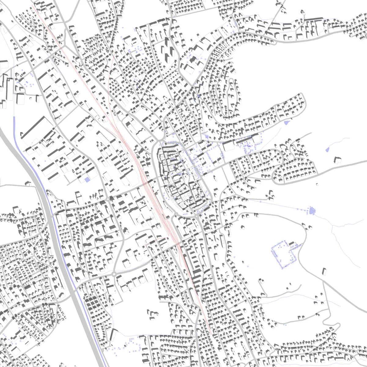 Zofingen site plan (2.5 km)